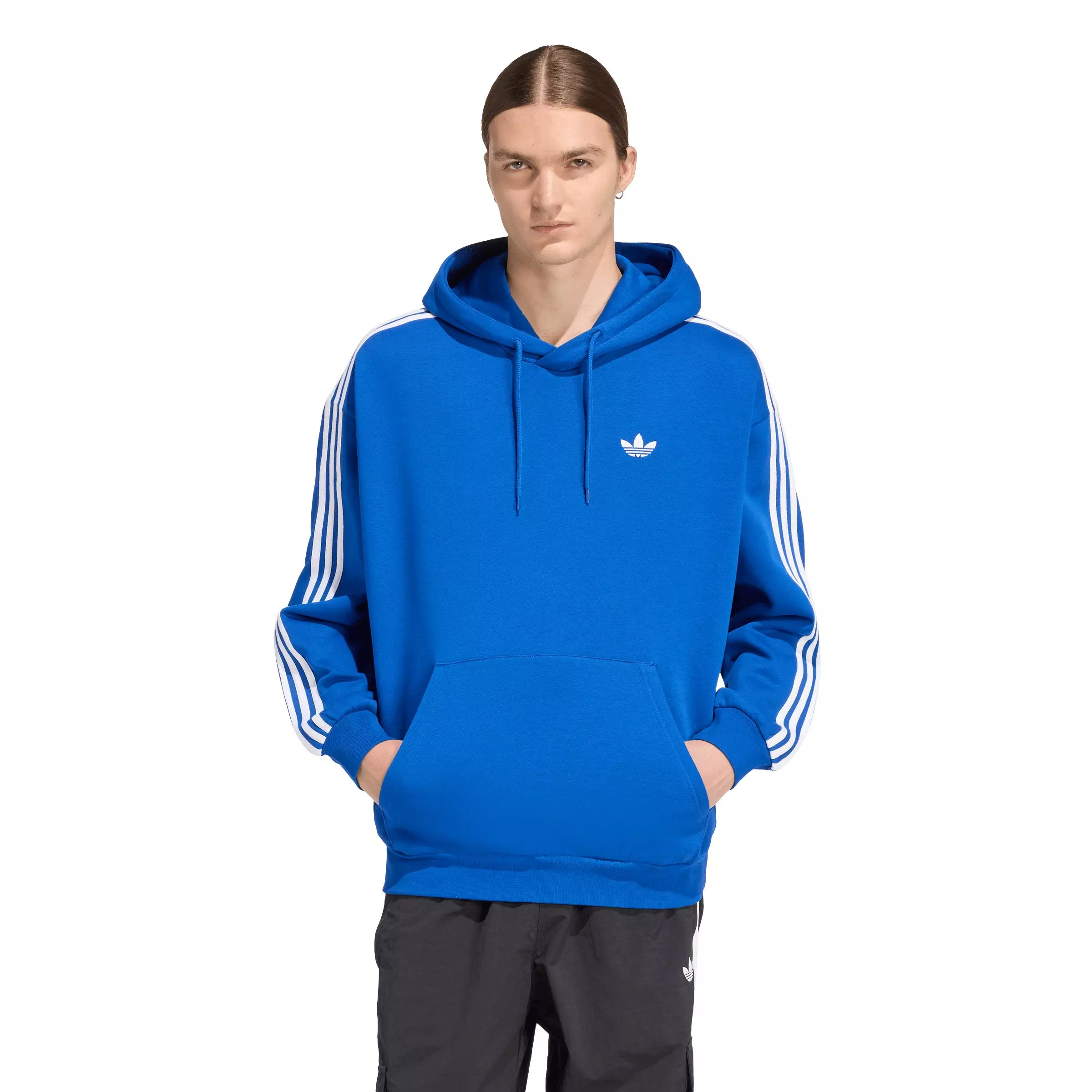 adidas Originals Men's Adicolor Classics 3-Stripes Hoodie - Royal - ROYAL