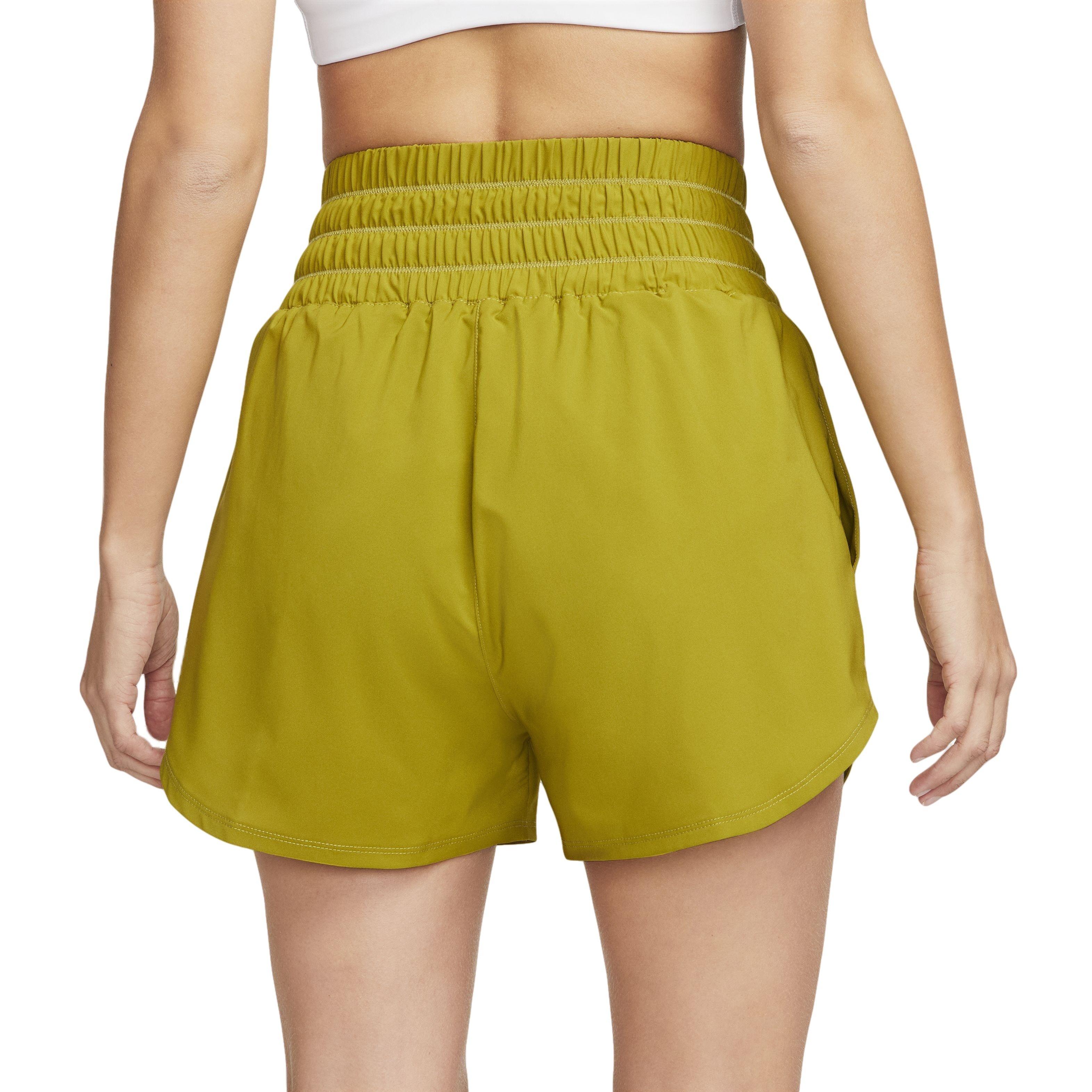 Nike Women's One Dri-FIT Ultra High-Waisted 3" Brief-Lined Shorts - MOSS Thumbnail View 2