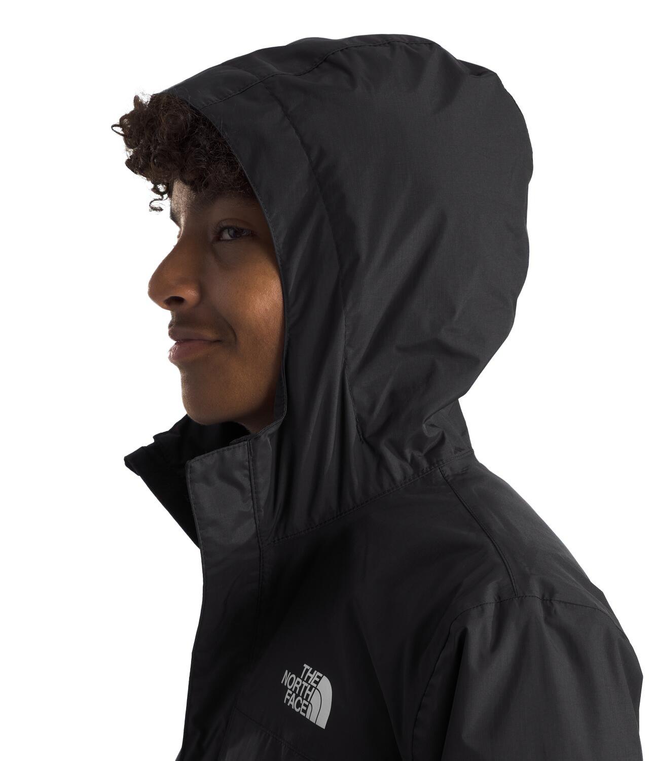 The North Face Big Boys Antora Rain Jacket Black