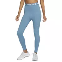 Nike Women's Pro 365 High-Waisted​ 7/8 Mesh Panel Leggings-Aqua