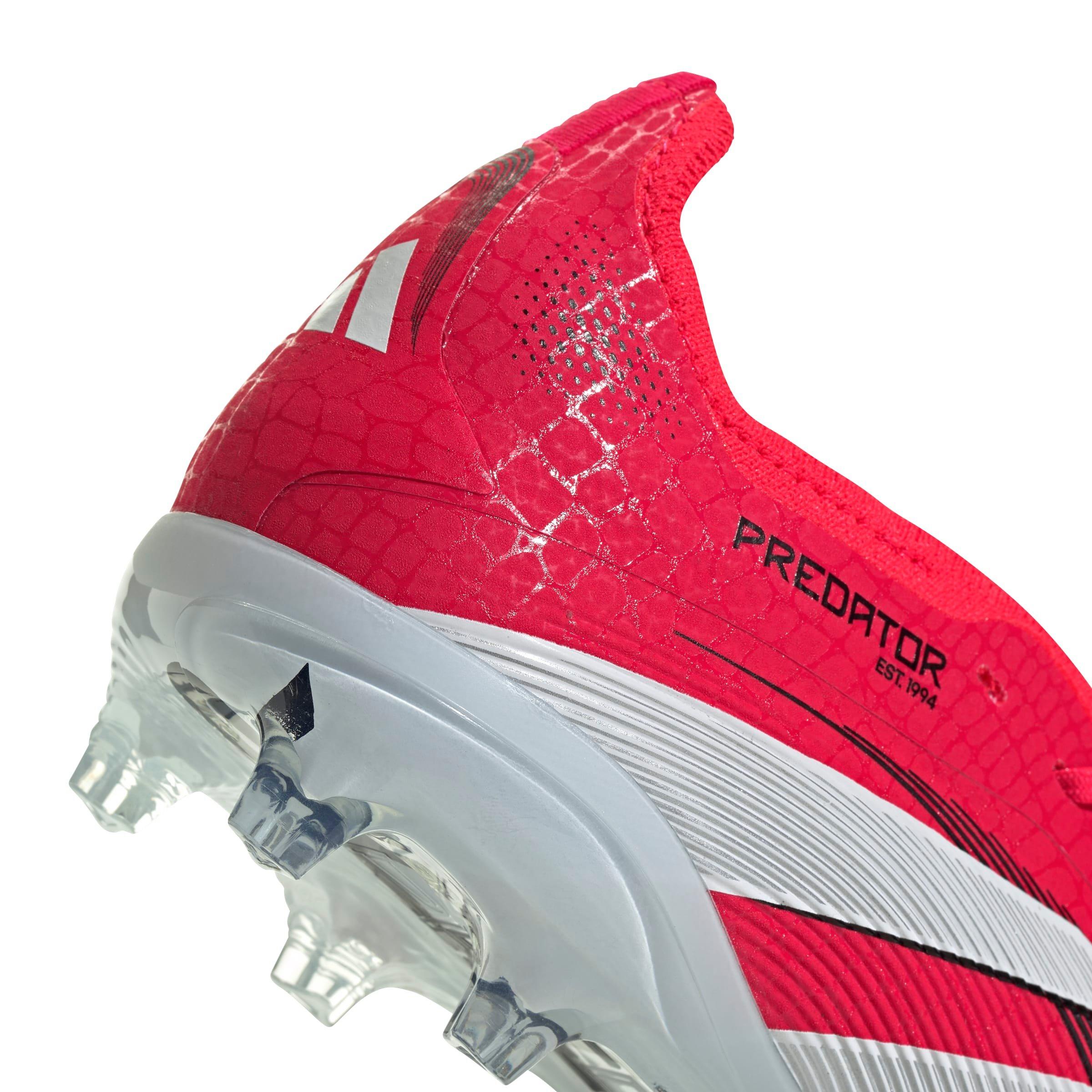 adidas Predator Elite FOT FG Preschool Kids' "Lucid Red/Cloud White/Core Black" Soccer Cleat