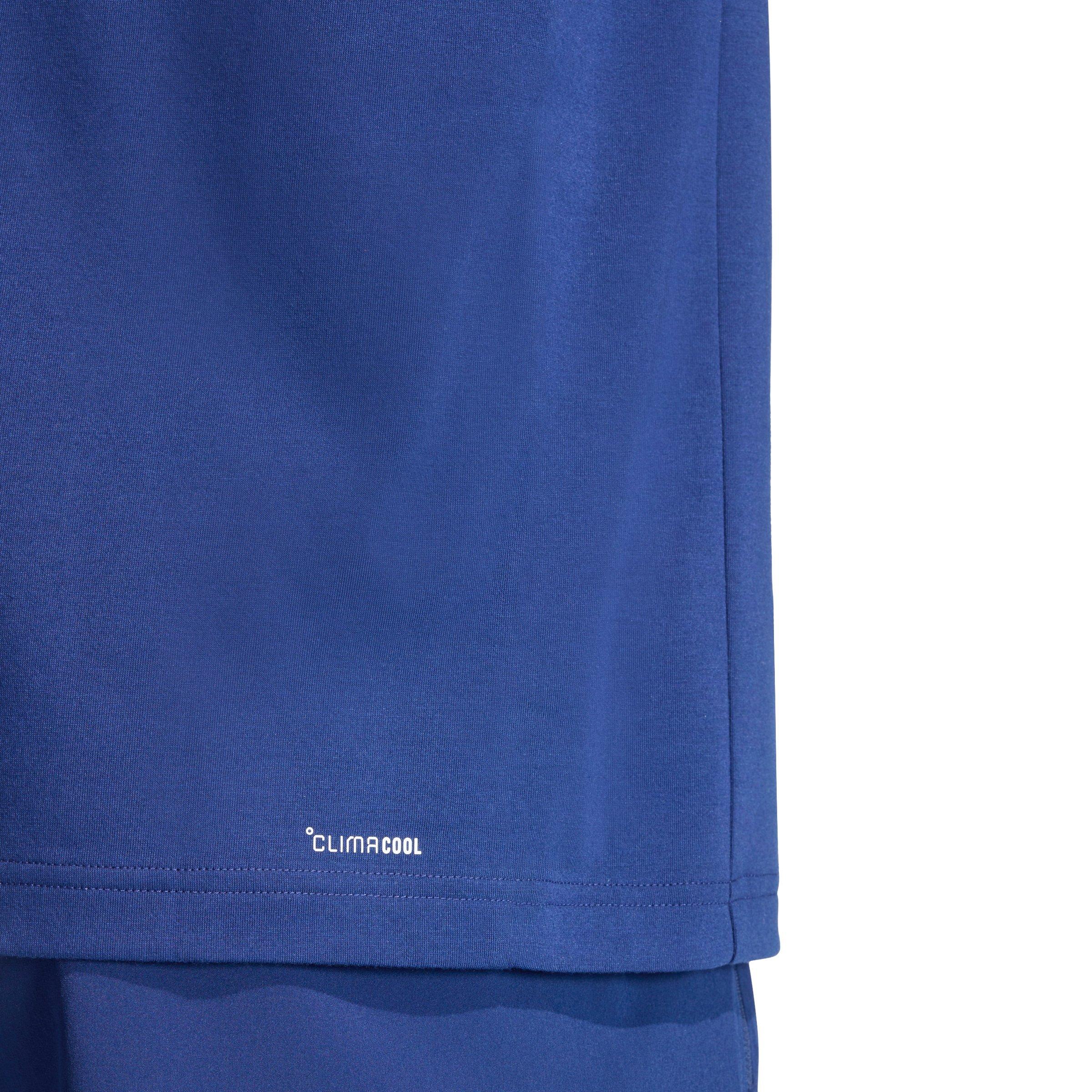 adidas Men's Workout Essentials FeelReady T-Shirt - Dark Blue - DARK BLUE Thumbnail View 4