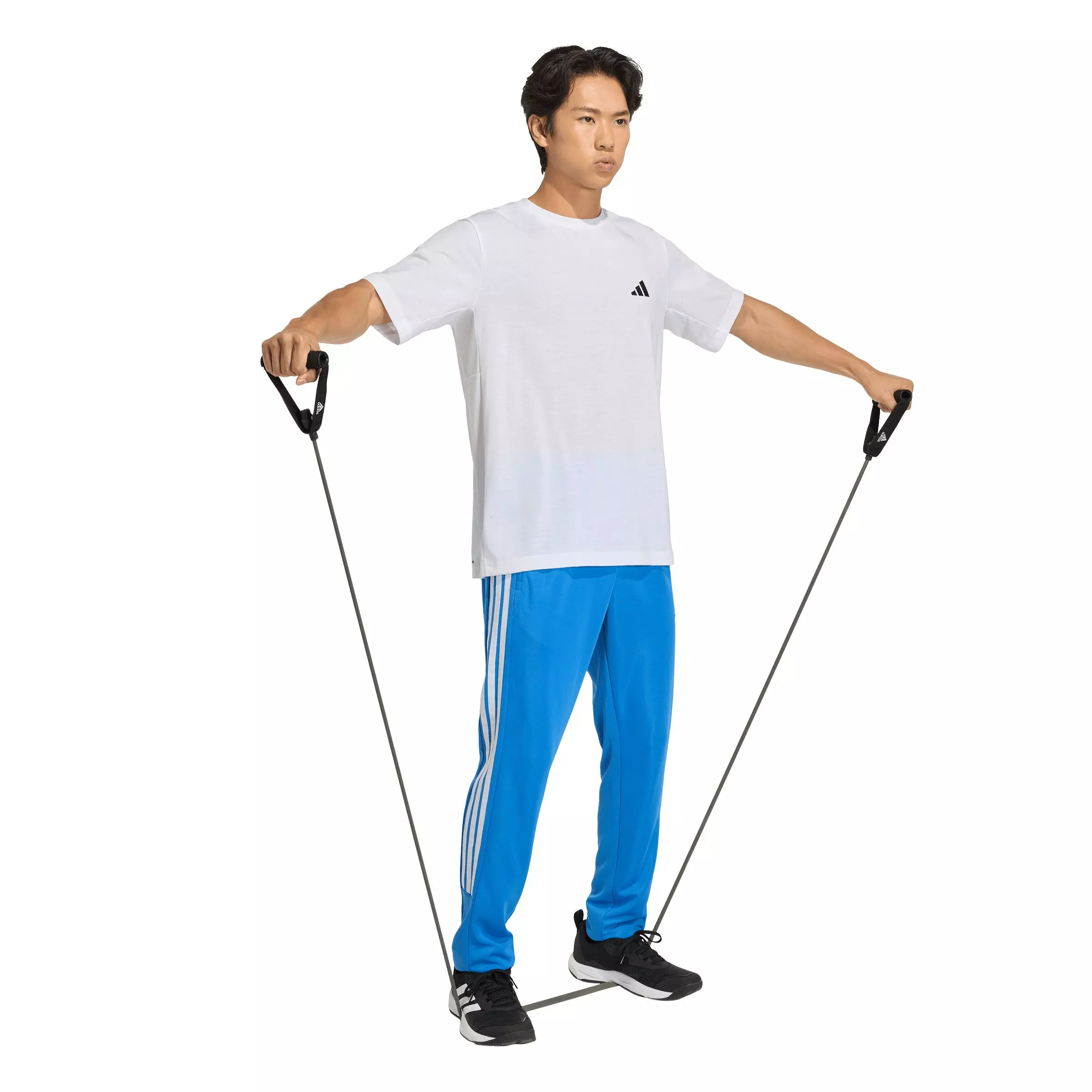 adidas Men's Workout Essentials FeelReady T-Shirt - White - WHITE