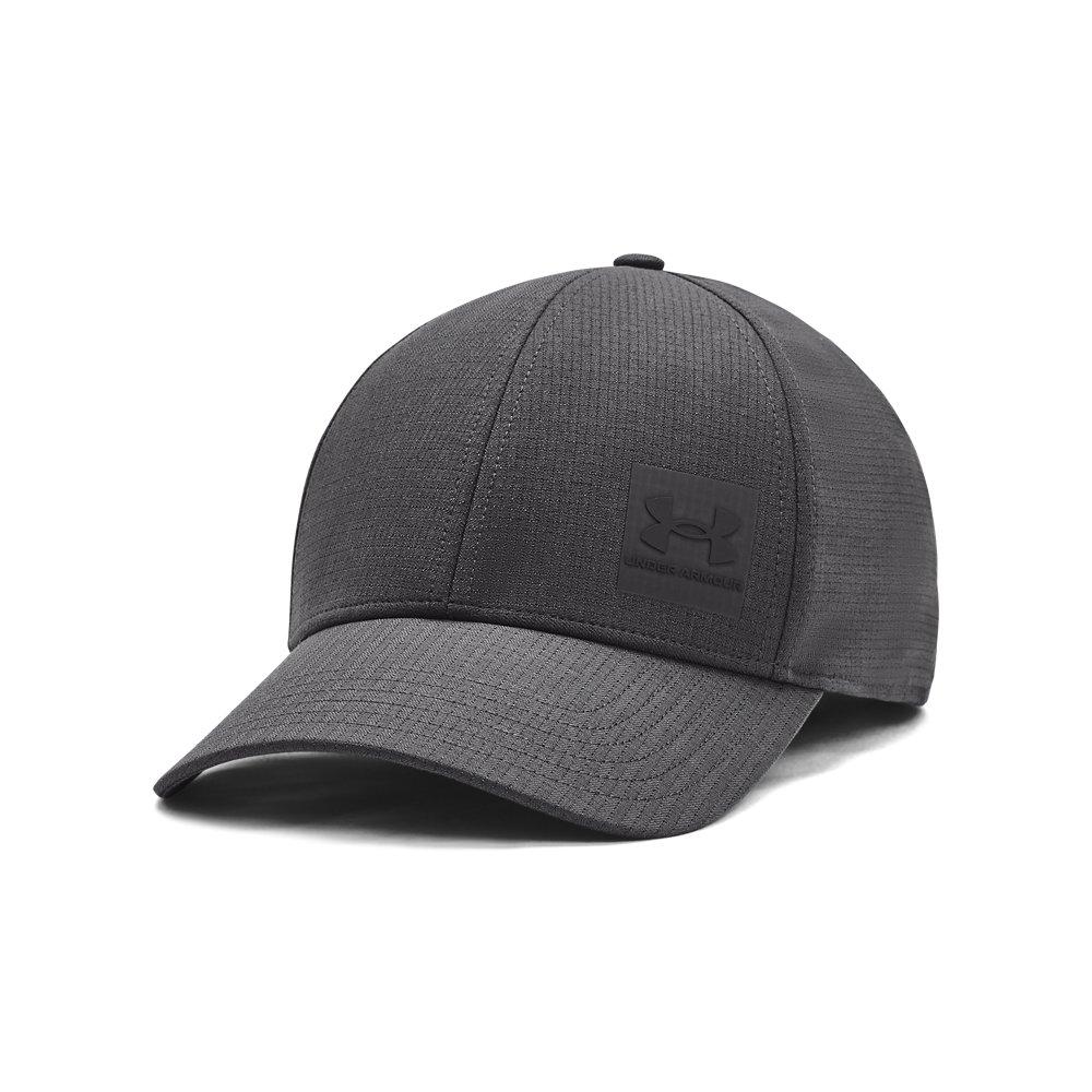 Under Armour Men's ArmourVent Stretch Fit Cap - Castlerock - CASTLEROCK Thumbnail View 1