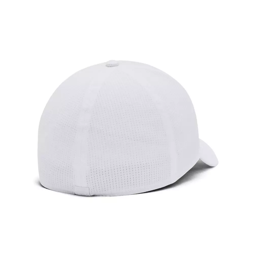 Under Armour Men's ArmourVent Stretch Fit Cap - White - WHITE