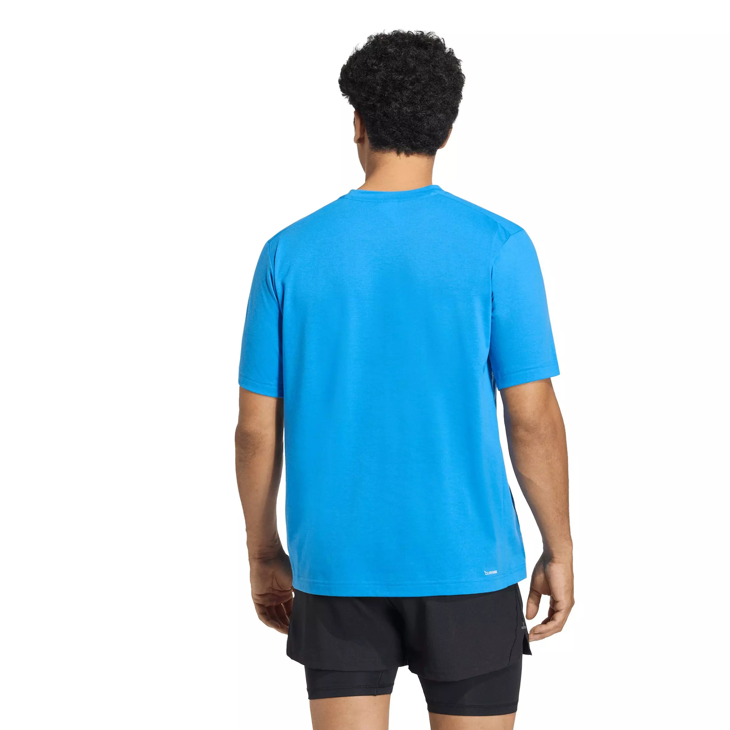 adidas Men's Workout Essentials FeelReady T-Shirt - Blue - BLUE