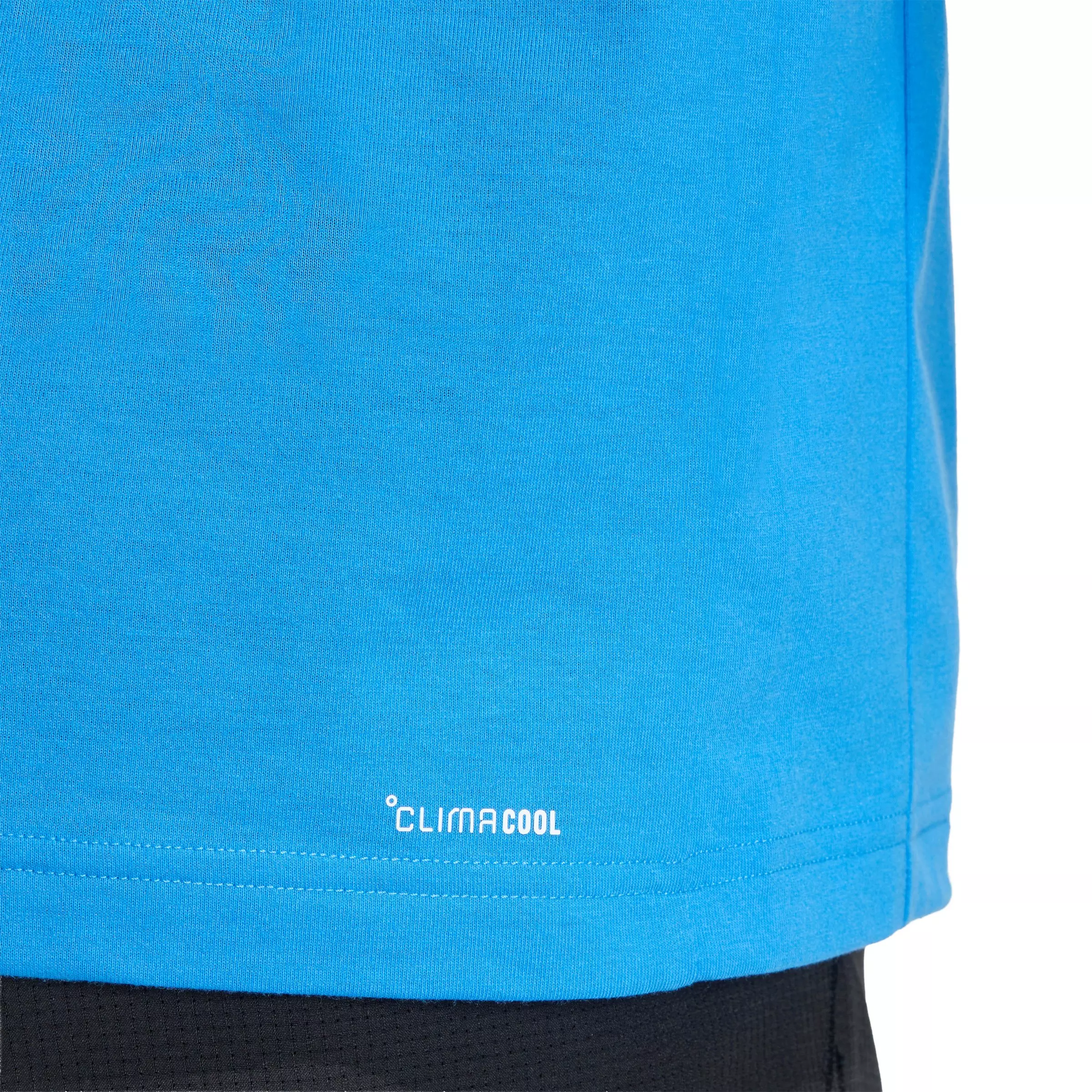 adidas Men's Workout Essentials FeelReady T-Shirt - Blue - BLUE