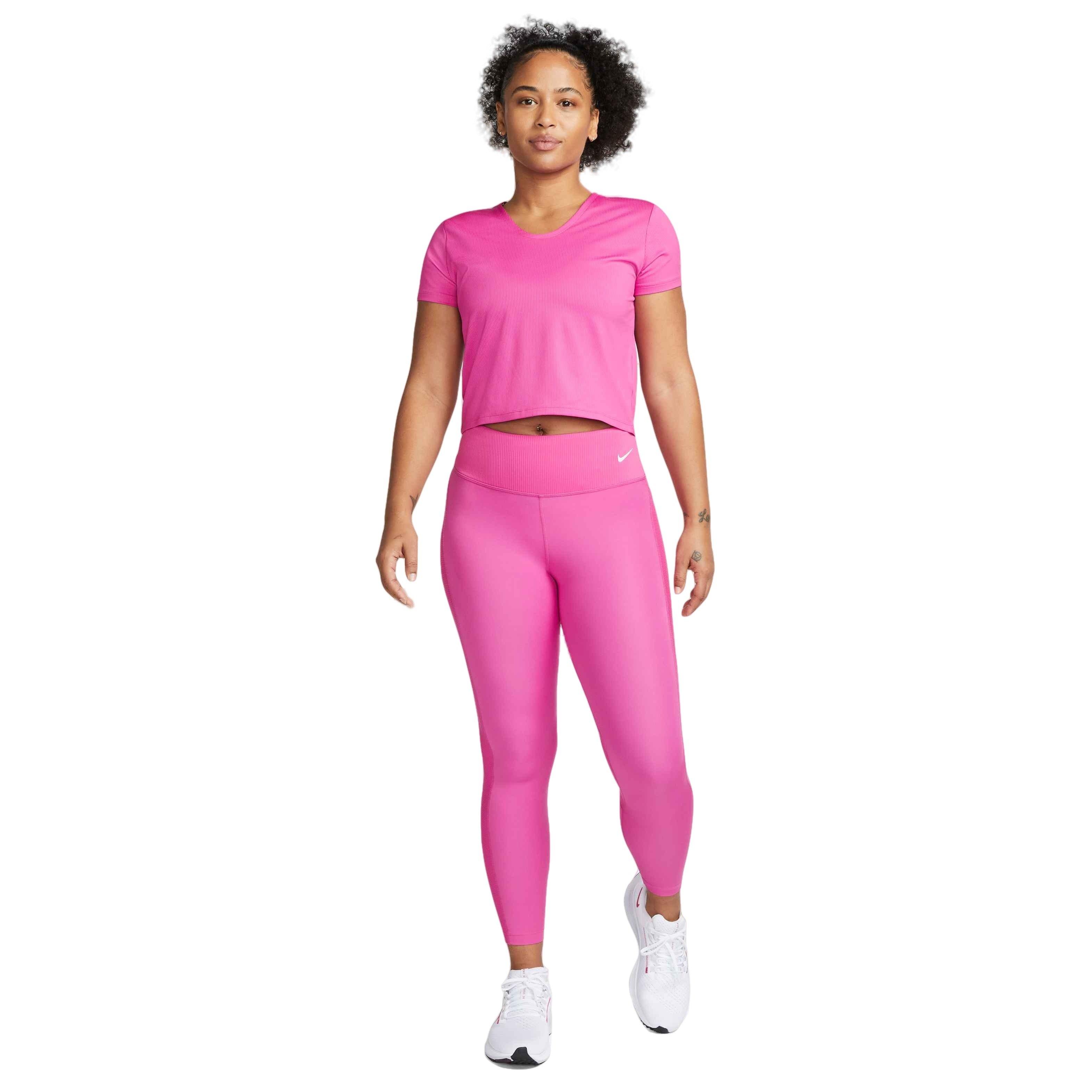 Nike Women's Dri-FIT Fast Mid-Rise 7/8 Running Leggings w/Pockets - Hibbett