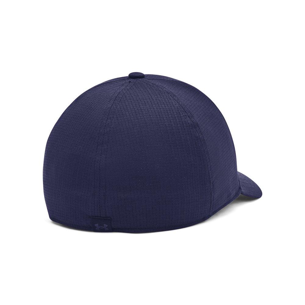 Under Armour Men's ArmourVent Stretch Fit Cap -Navy - NAVY Thumbnail View 2