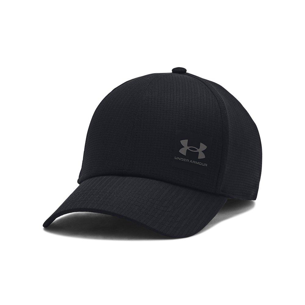 Under Armour Men's ArmourVent Adjustable Cap - Black - BLACK Thumbnail View 1