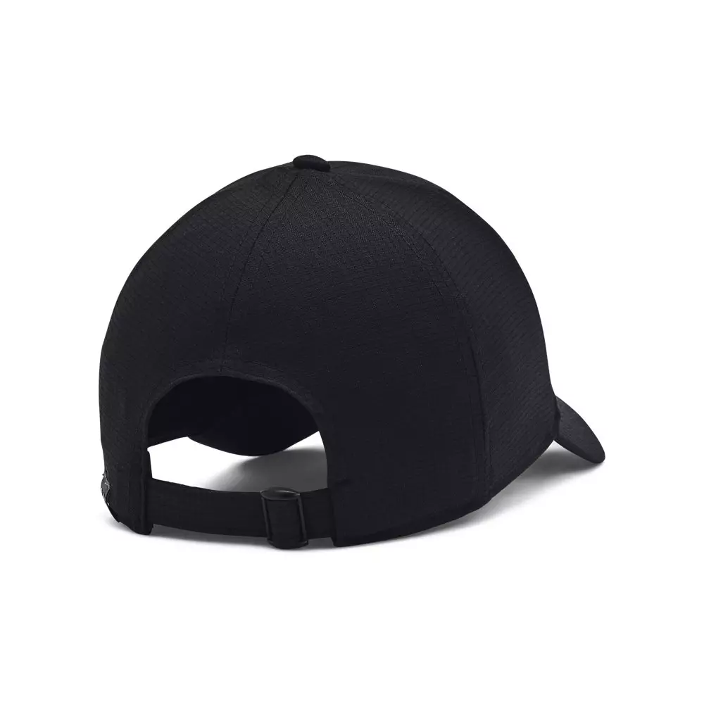 Under Armour Men's ArmourVent Adjustable Cap -Black - BLACK