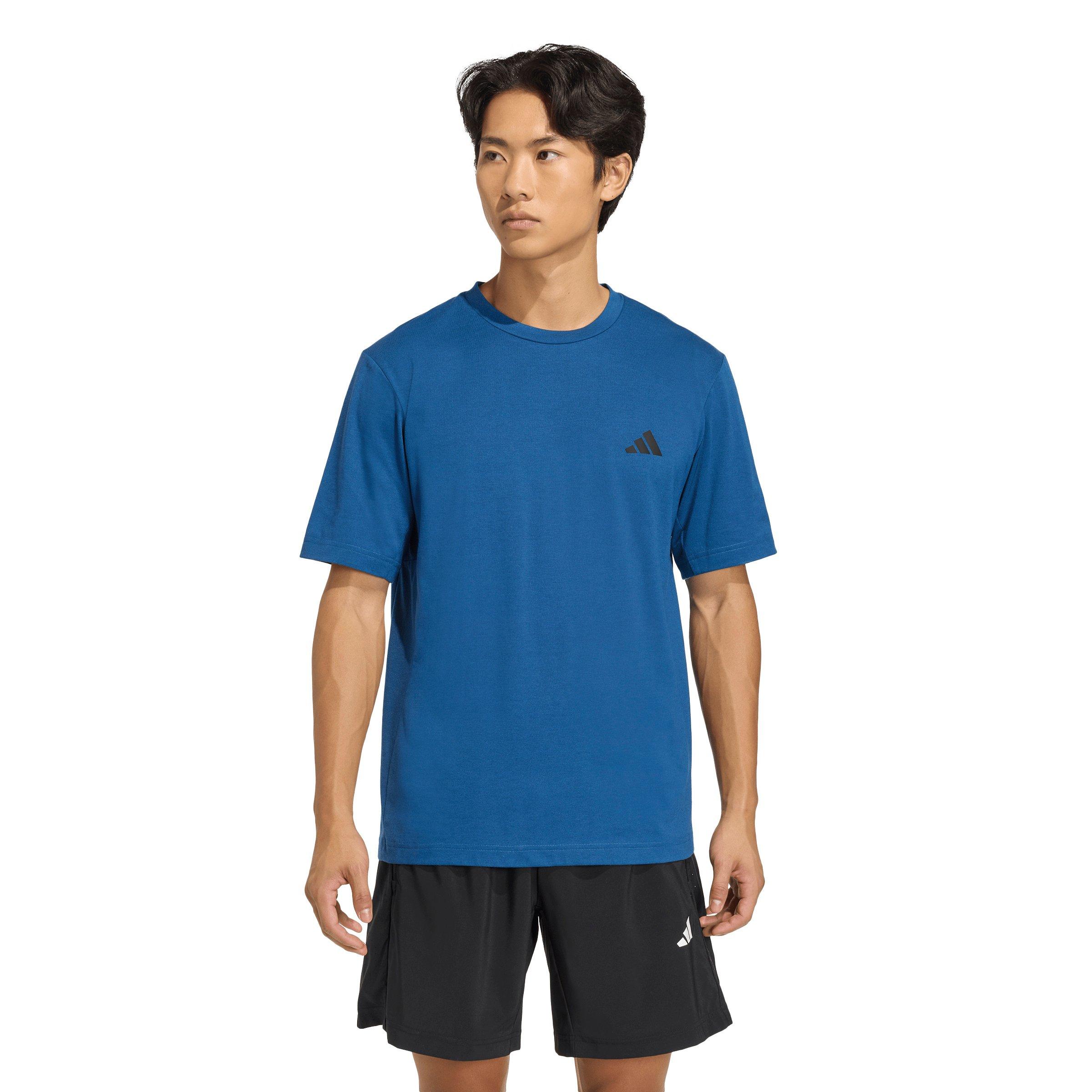 adidas Men's Workout Essentials FeelReady T-Shirt - Royal - ROYAL Thumbnail View 1