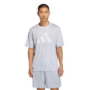 adidas Men's Workout Essentials Brandlove T-Shirt - Grey