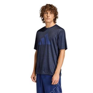 adidas Men's Workout Essentials Brandlove T-Shirt - Dark Blue