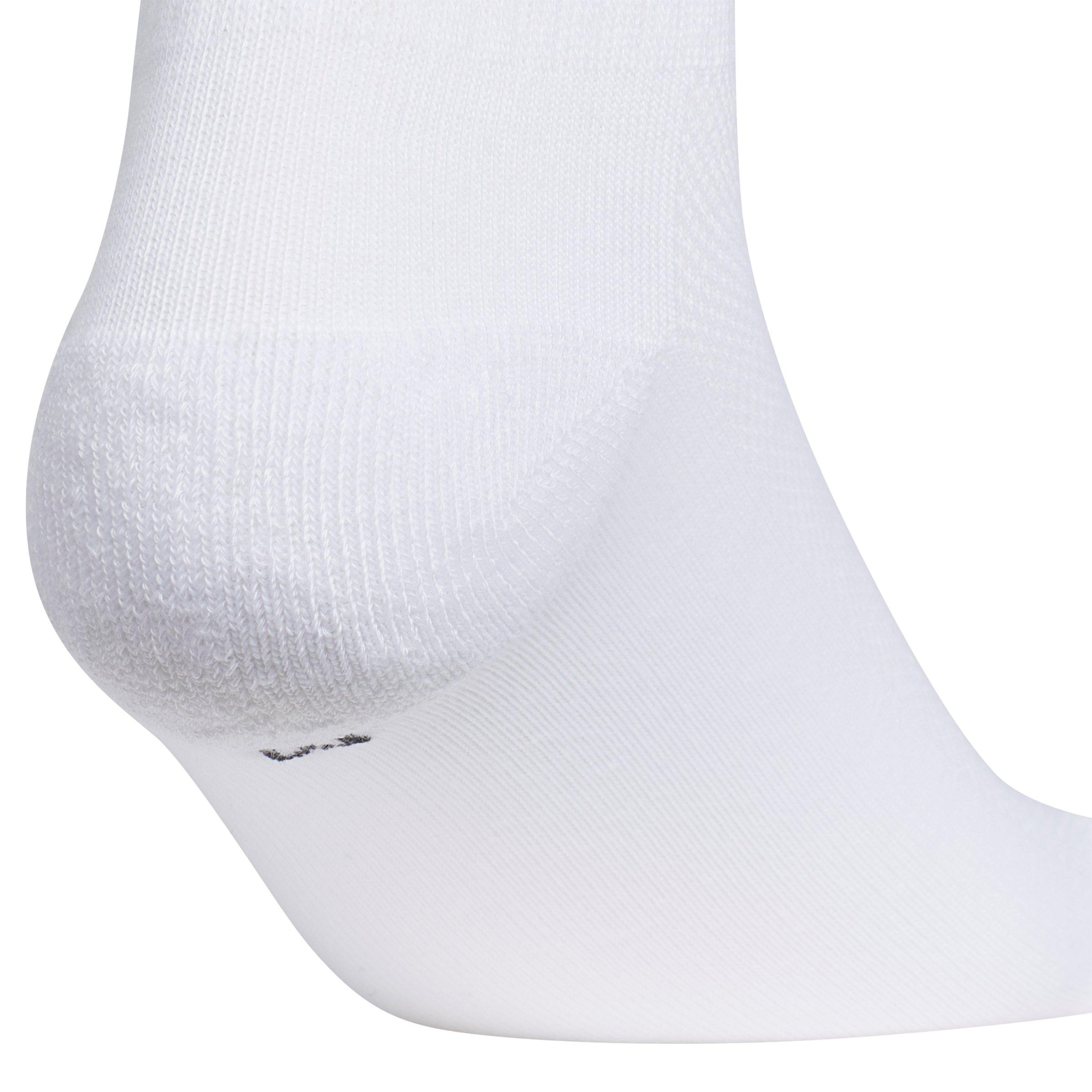 adidas Kids' Cushioned Mixed 2.0 6-Pack White/Black Crew Socks