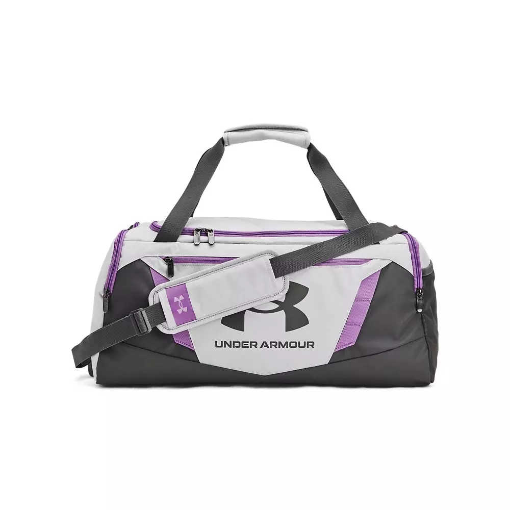 Under Armour Undeniable 5.0 Duffle Bag Small - Grey/Purple - GREY/PURPLE