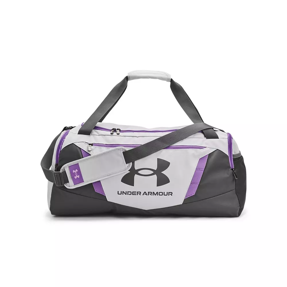 Under Armour Undeniable 5.0 Duffle Bag Medium - Grey/Purple - GREY/PURPLE