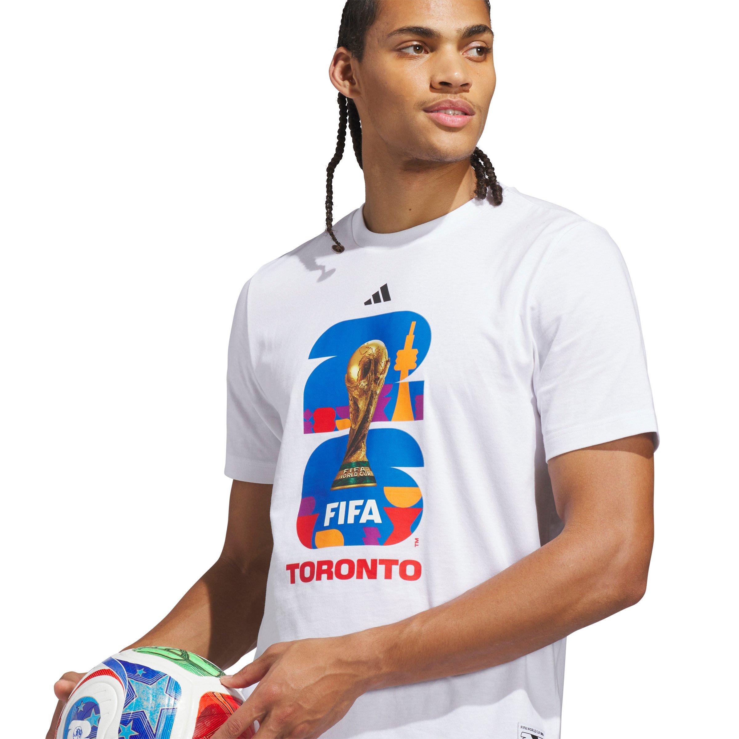adidas Men's FIFA World Cup 26&trade; Host City Toronto Graphic T-Shirt - White - WHITE Thumbnail View 3