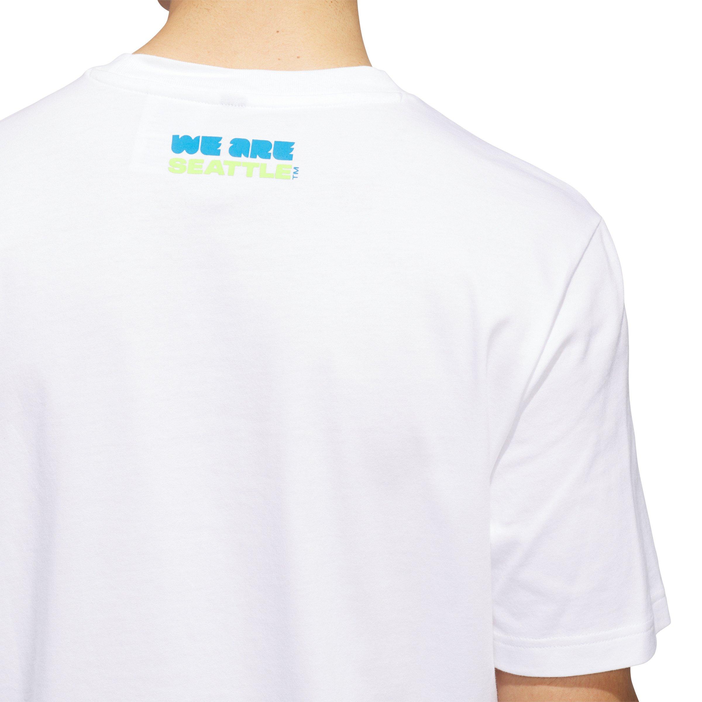adidas Men's FIFA World Cup 26&trade; Host City Seattle Graphic T-Shirt - White - WHITE Thumbnail View 4