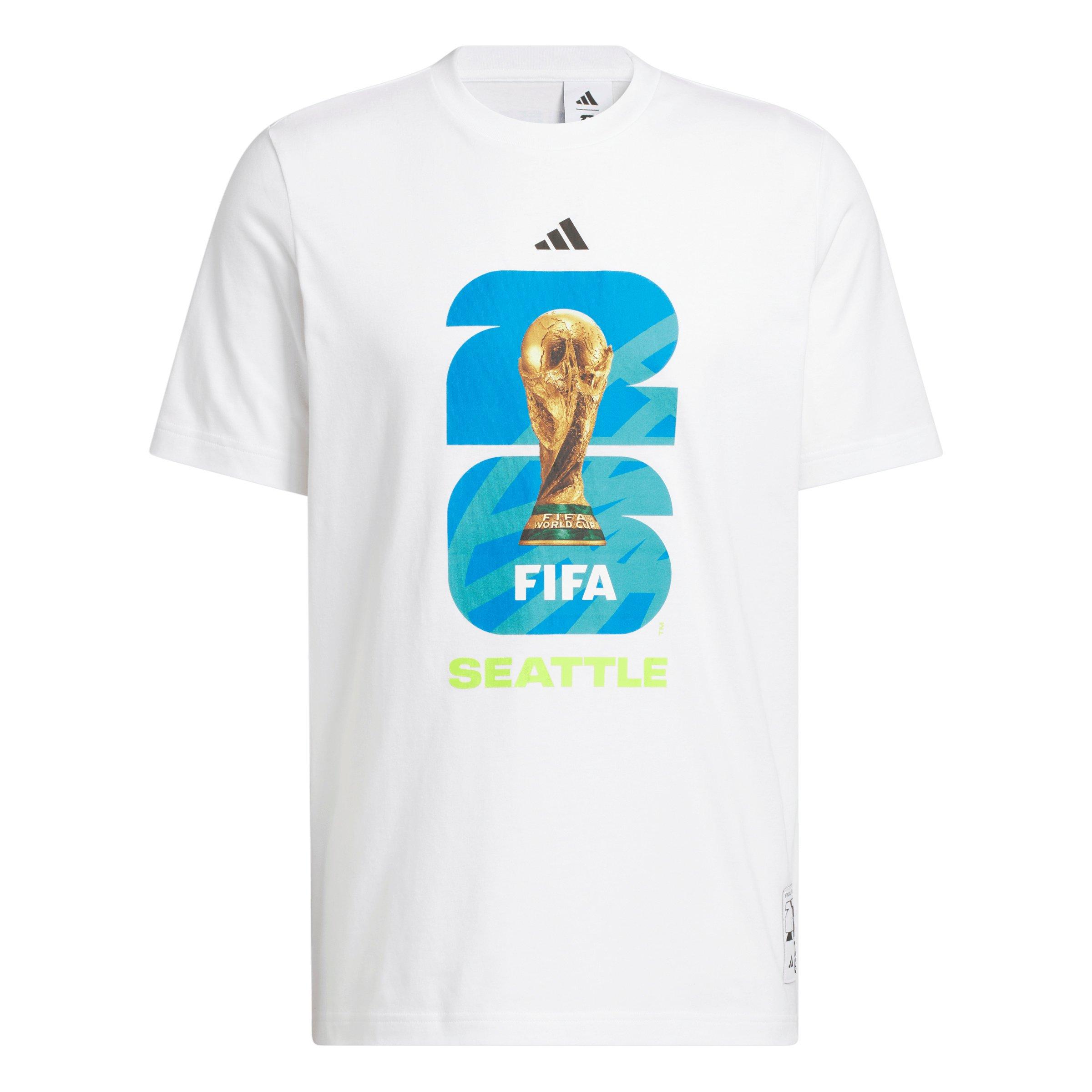 adidas Men's FIFA World Cup 26&trade; Host City Seattle Graphic T-Shirt - White - WHITE Thumbnail View 6