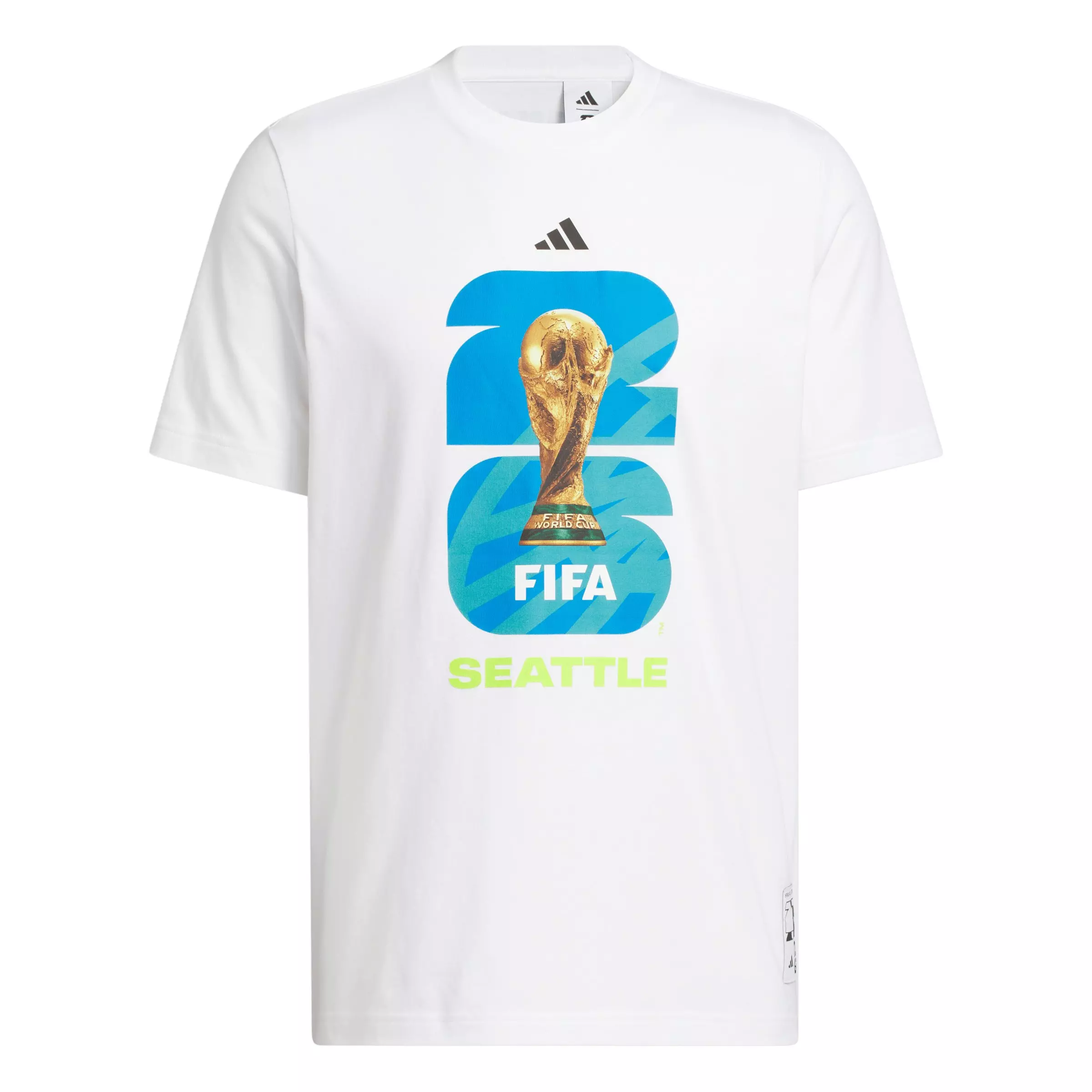 adidas Men's FIFA World Cup 26&trade; Host City Seattle Graphic T-Shirt - White - WHITE