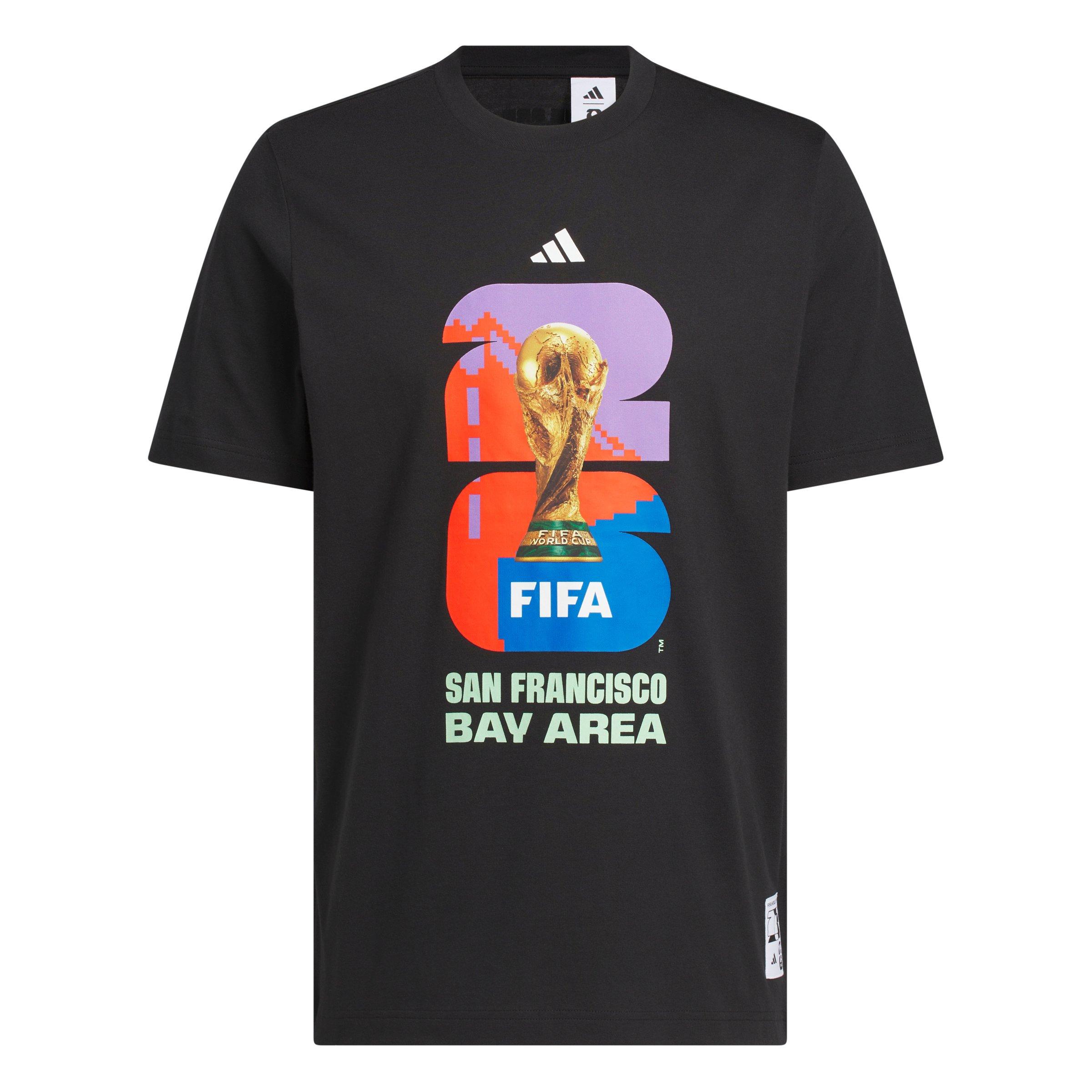 adidas Men's FIFA World Cup 26&trade; Host City San Francisco Bay Area Graphic T-Shirt - Black - BLACK Thumbnail View 6