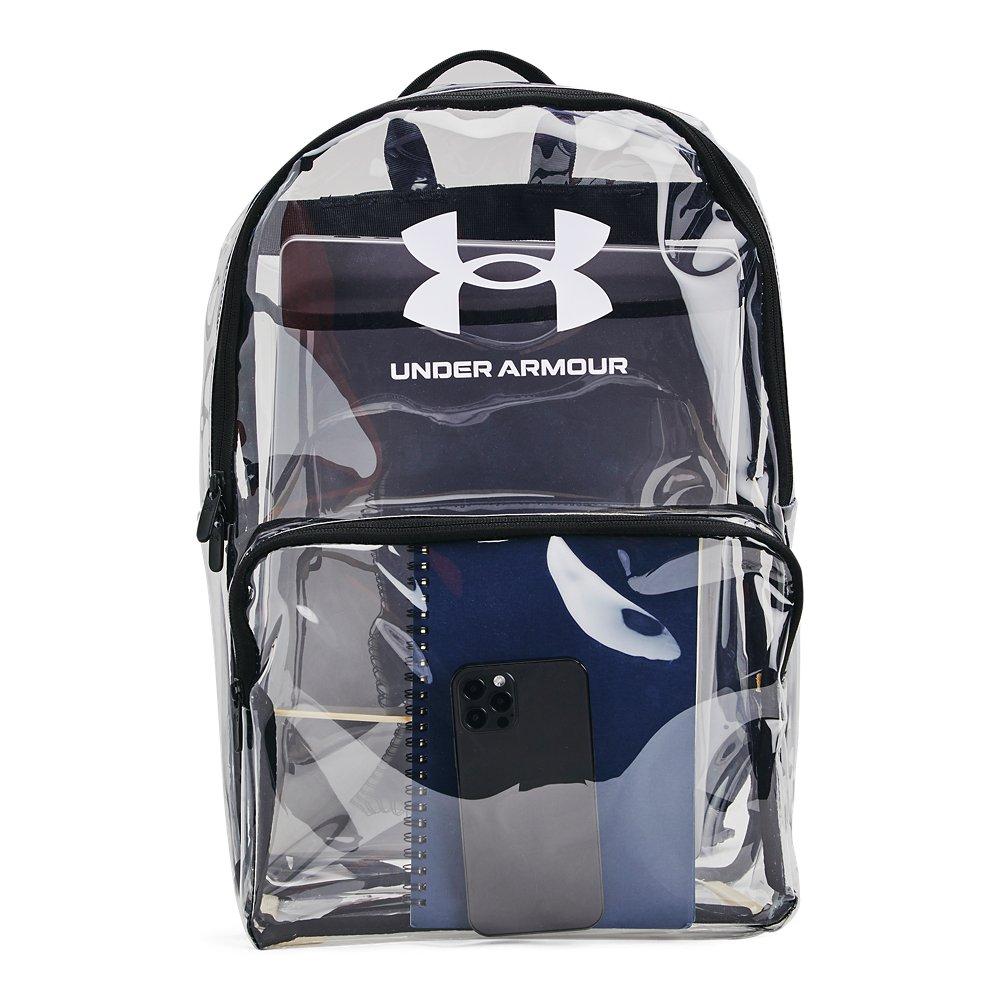 Under Armour Essential Clear Backpack-Clear - Black Thumbnail View 1