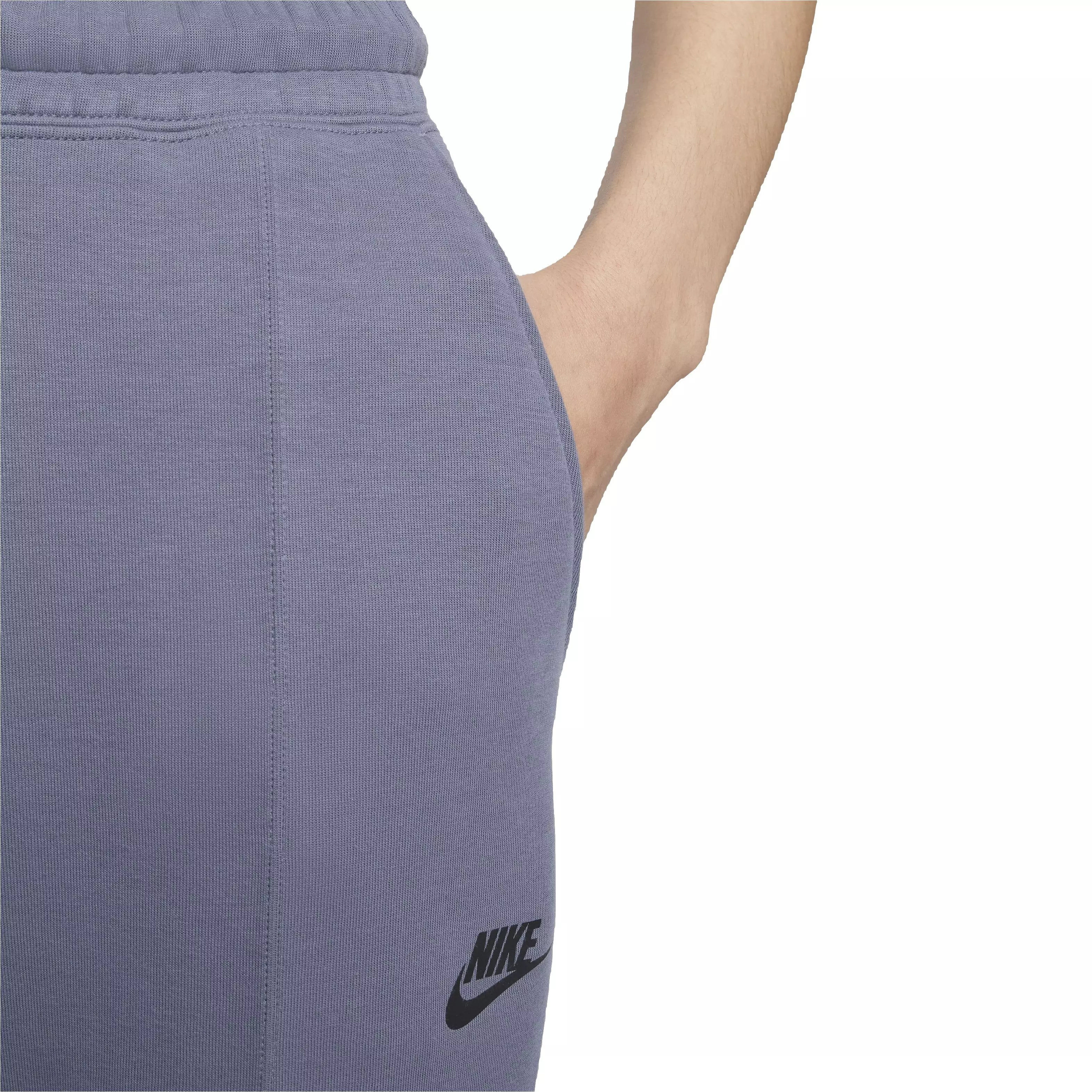 Nike Women's Sportswear Tech Fleece Mid-Rise Joggers - DK GREY