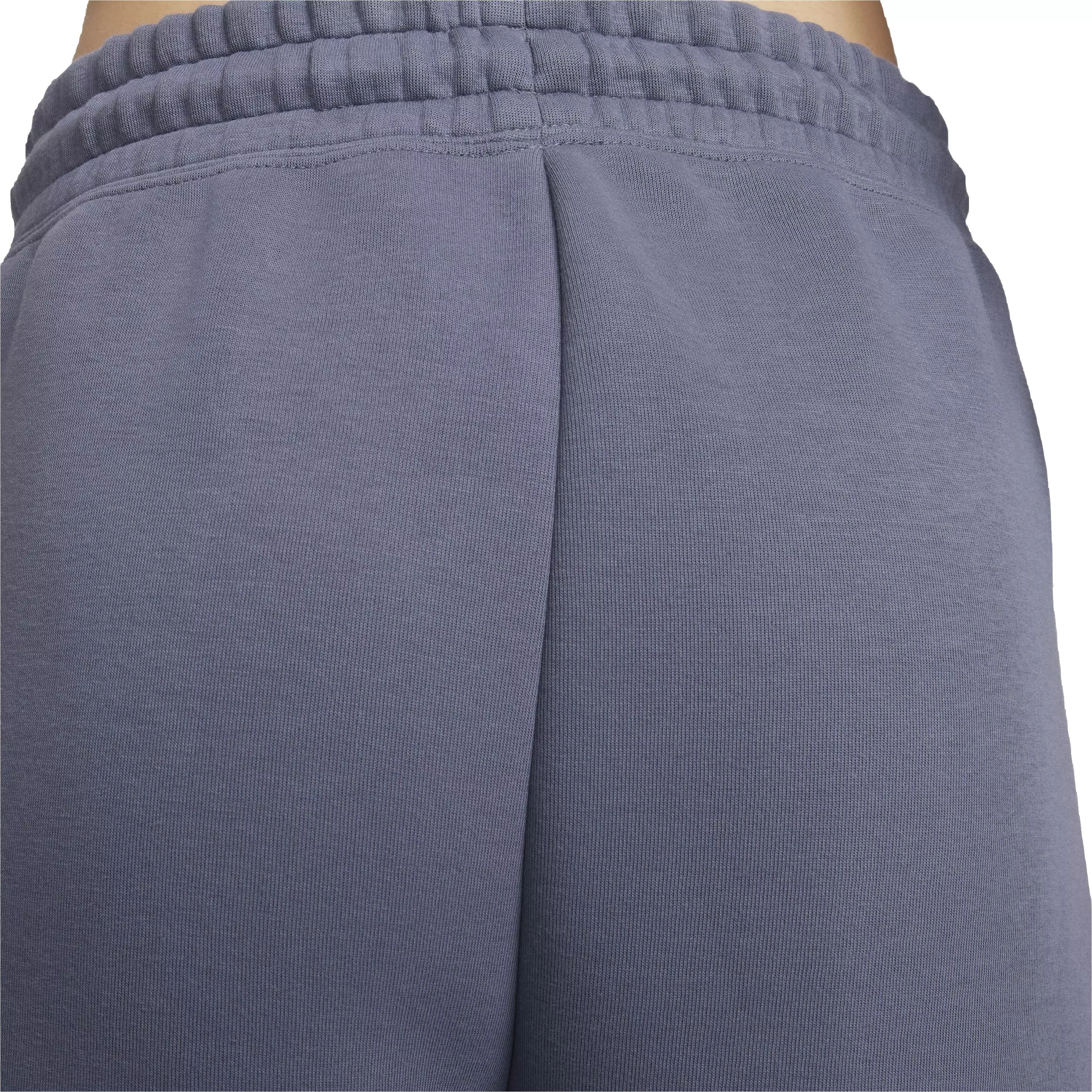 Nike Women's Sportswear Tech Fleece Mid-Rise Ribbed Joggers - DK GREY