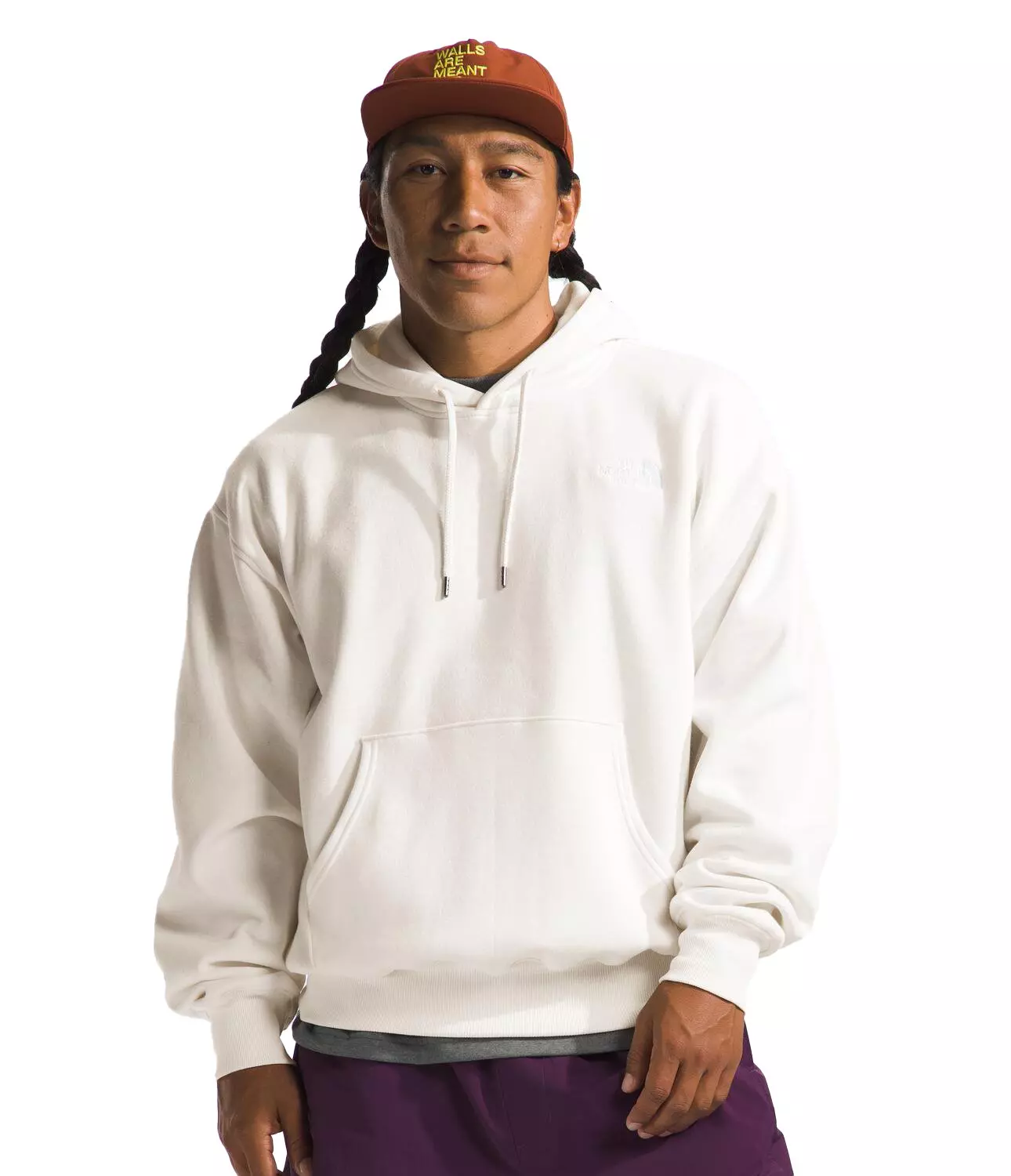 The North Face Men's Evolution Vintage Hoodie -White - WHITE