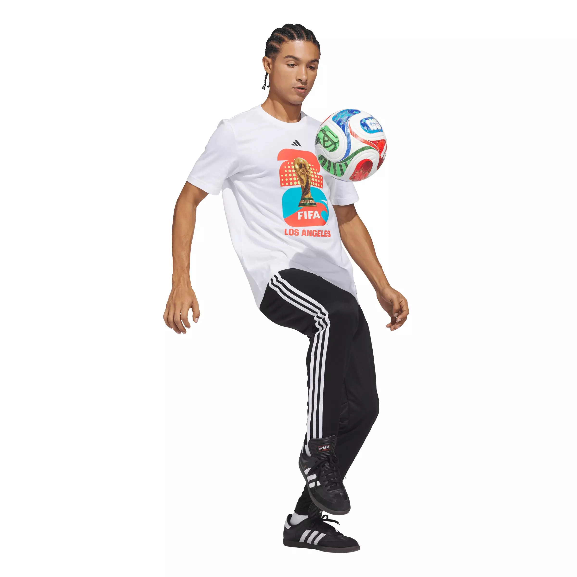 adidas Men's FIFA World Cup 26&trade; Host City Los Angeles Graphic T-Shirt - White - WHITE