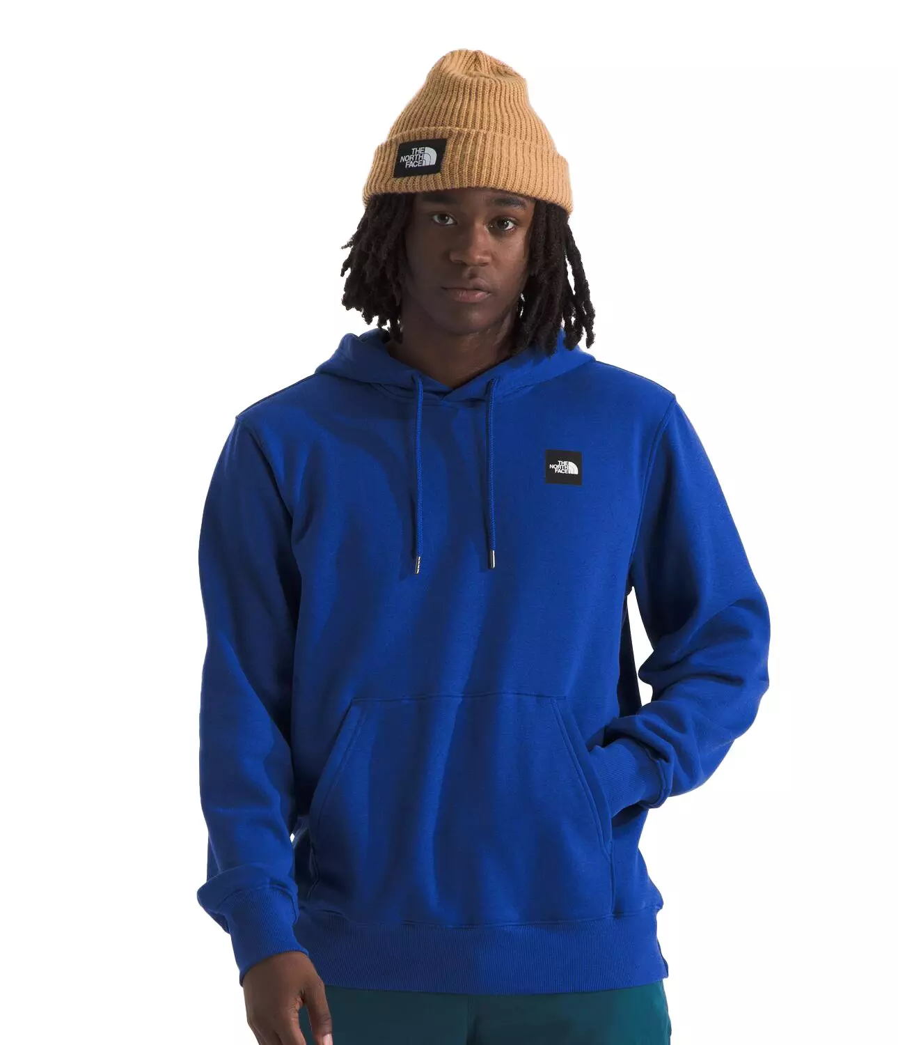 The North Face Men's Box Logo Hoodie -Blue - BLUE