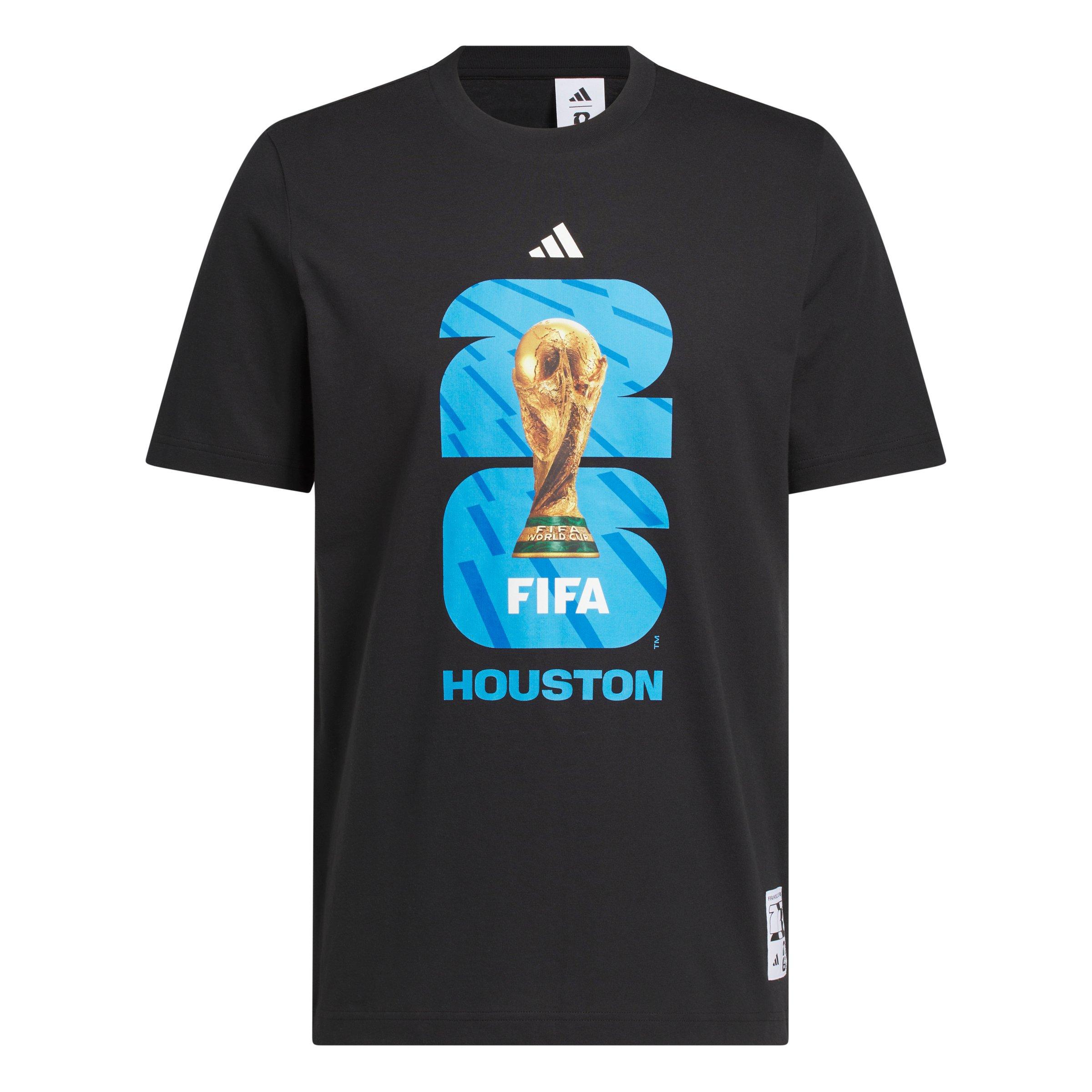adidas Men's FIFA World Cup 26&trade; Host City Houston Graphic T-Shirt - Black - BLACK Thumbnail View 6
