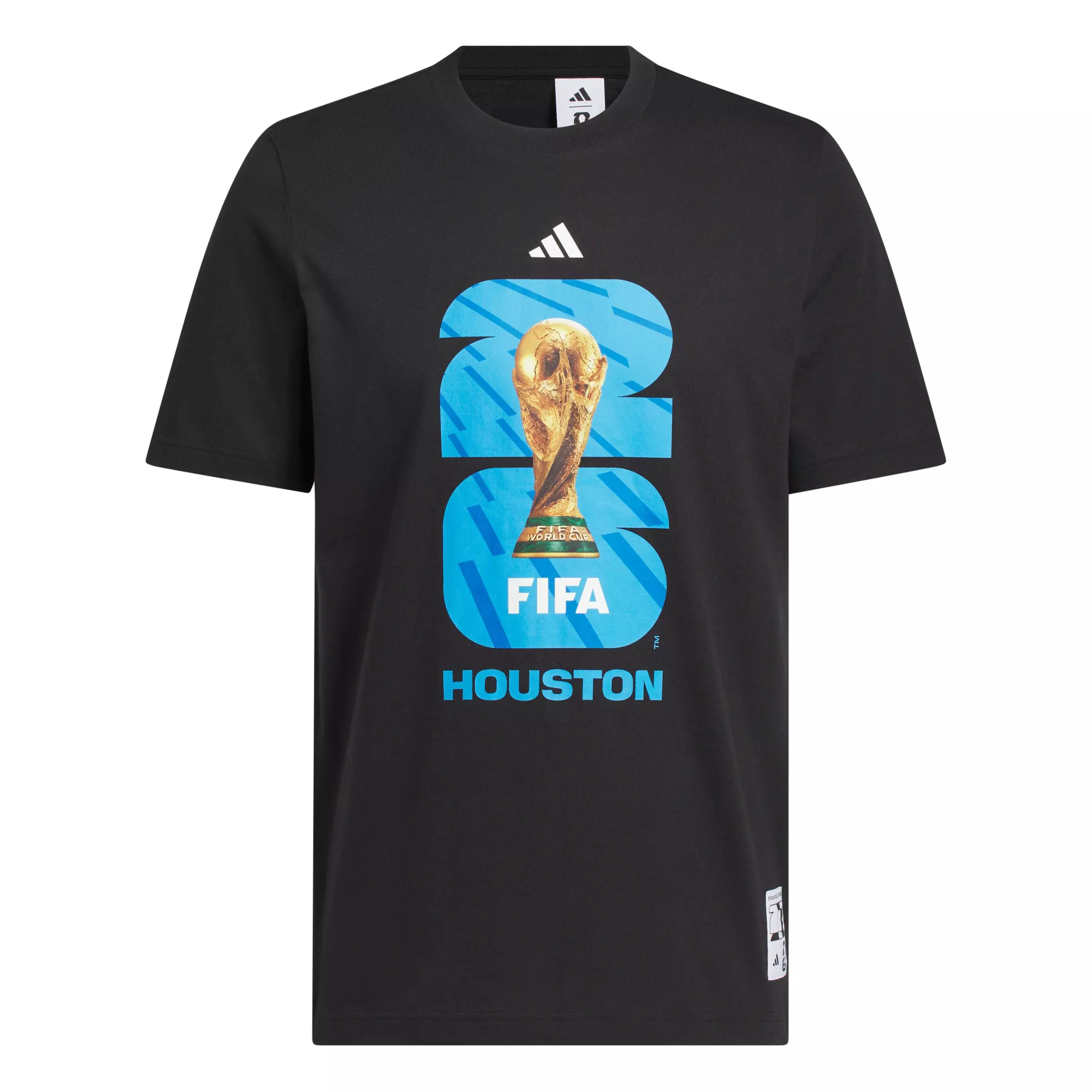 adidas Men's FIFA World Cup 26&trade; Host City Houston Graphic T-Shirt - Black - BLACK