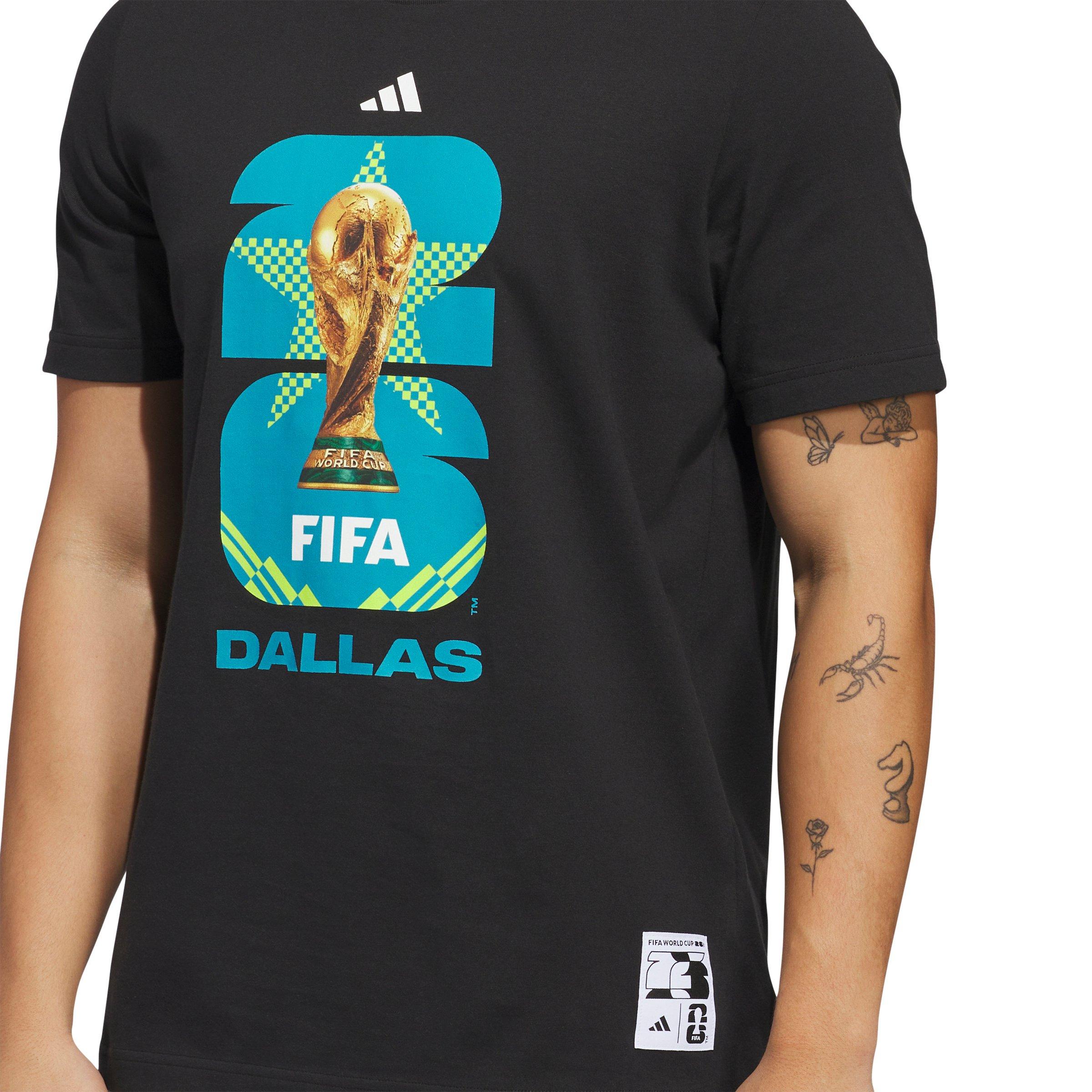 adidas Men's FIFA World Cup 26&trade; Host City Dallas Graphic T-Shirt - Black - BLACK Thumbnail View 3