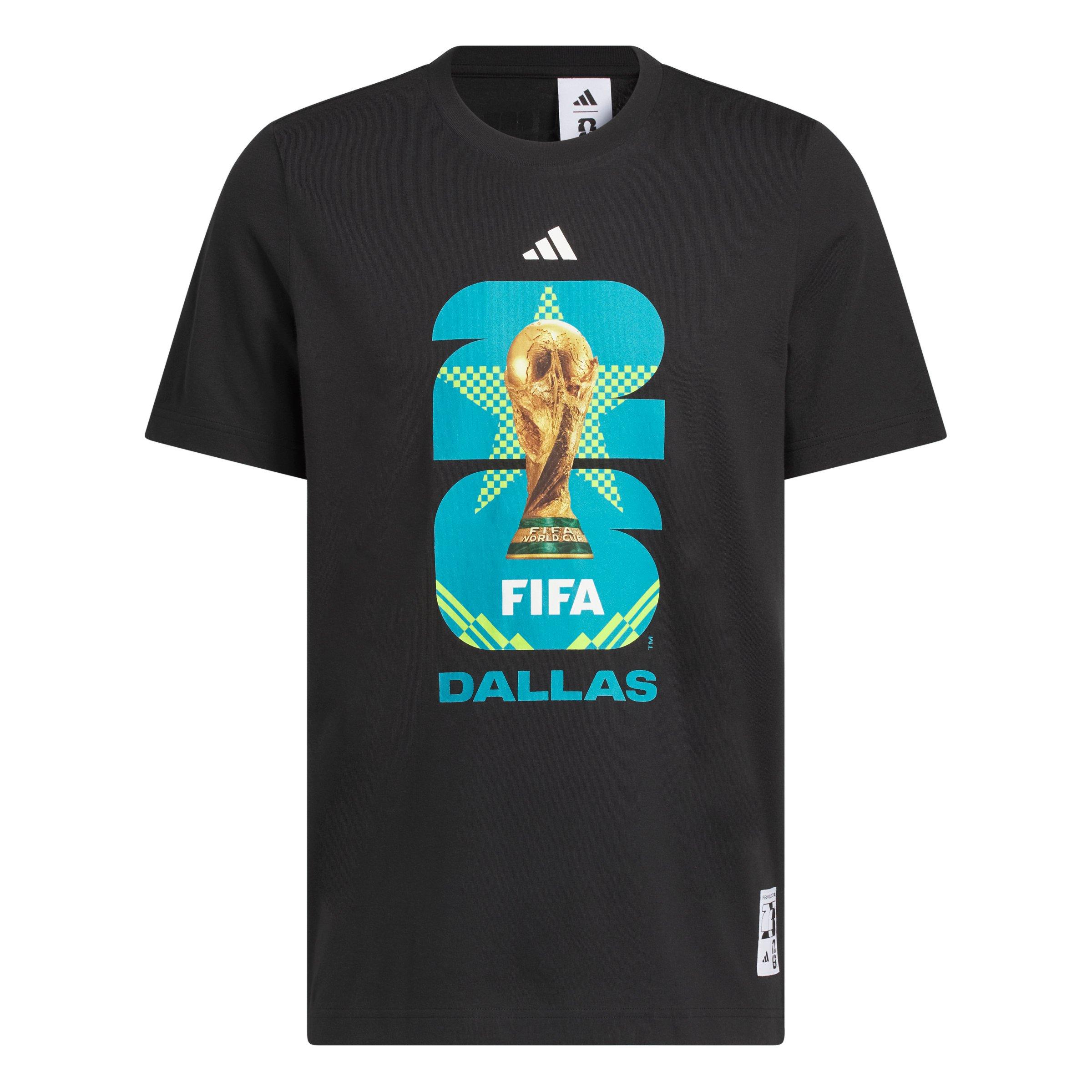 adidas Men's FIFA World Cup 26&trade; Host City Dallas Graphic T-Shirt - Black - BLACK Thumbnail View 6