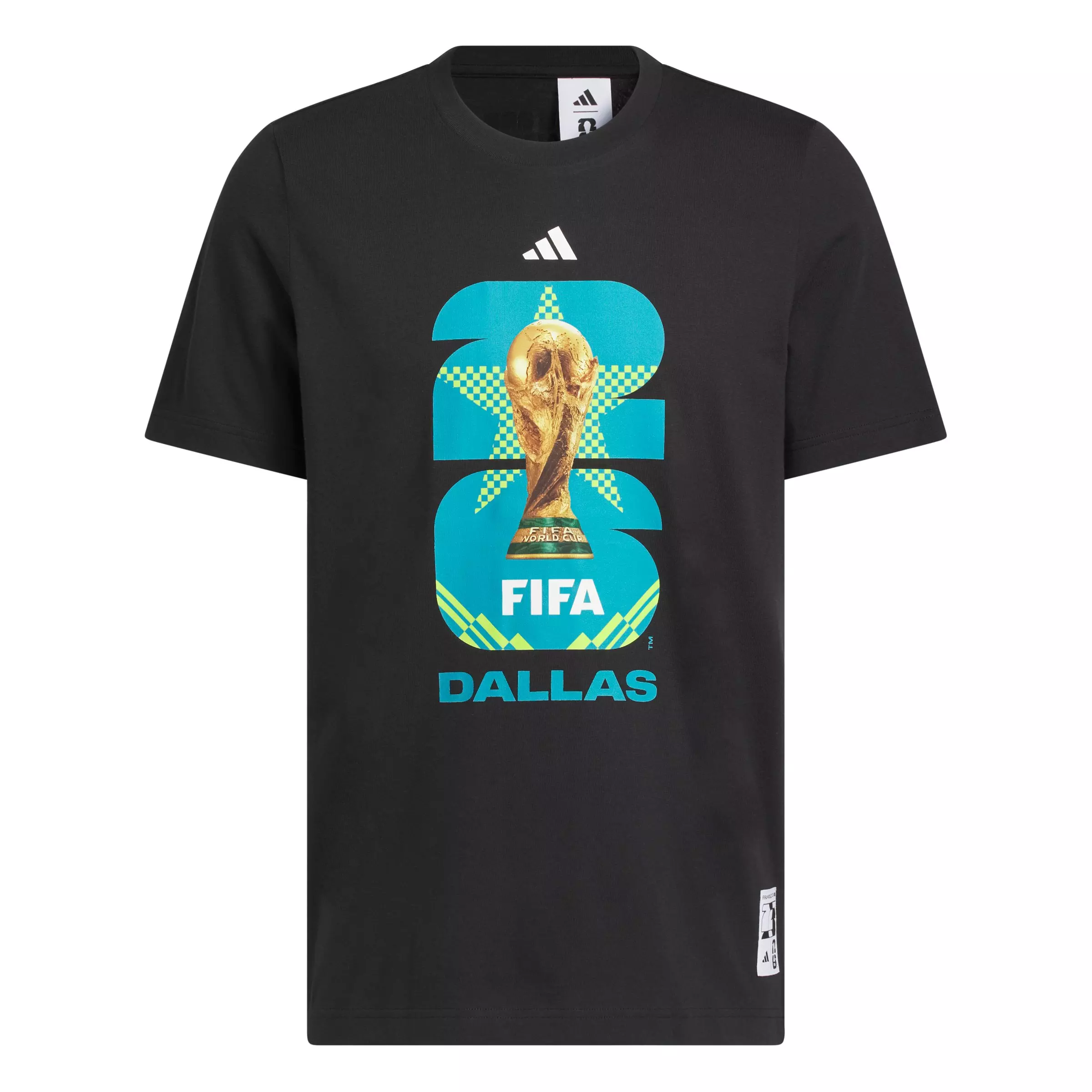 adidas Men's FIFA World Cup 26&trade; Host City Dallas Graphic T-Shirt - Black - BLACK
