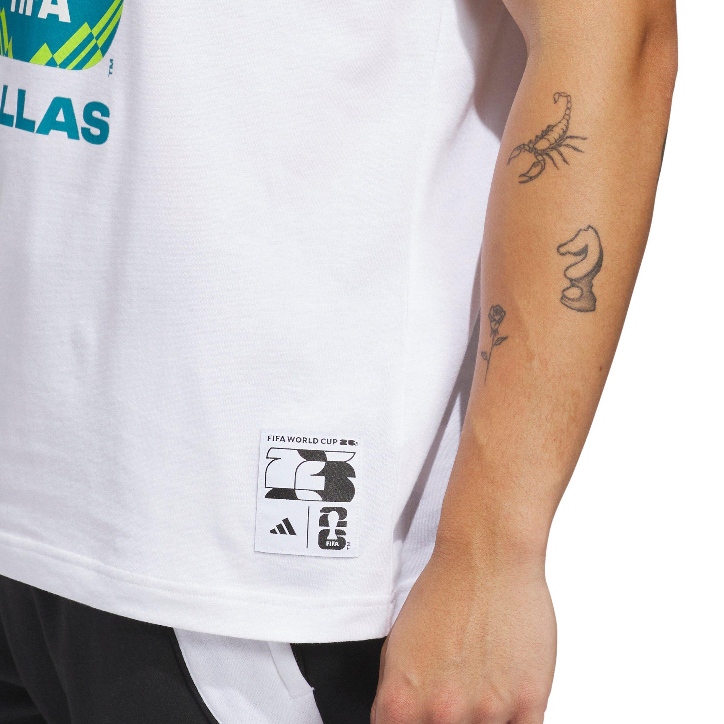 adidas Men's FIFA World Cup 26&trade; Host City Dallas Graphic T-Shirt - White - WHITE Thumbnail View 3