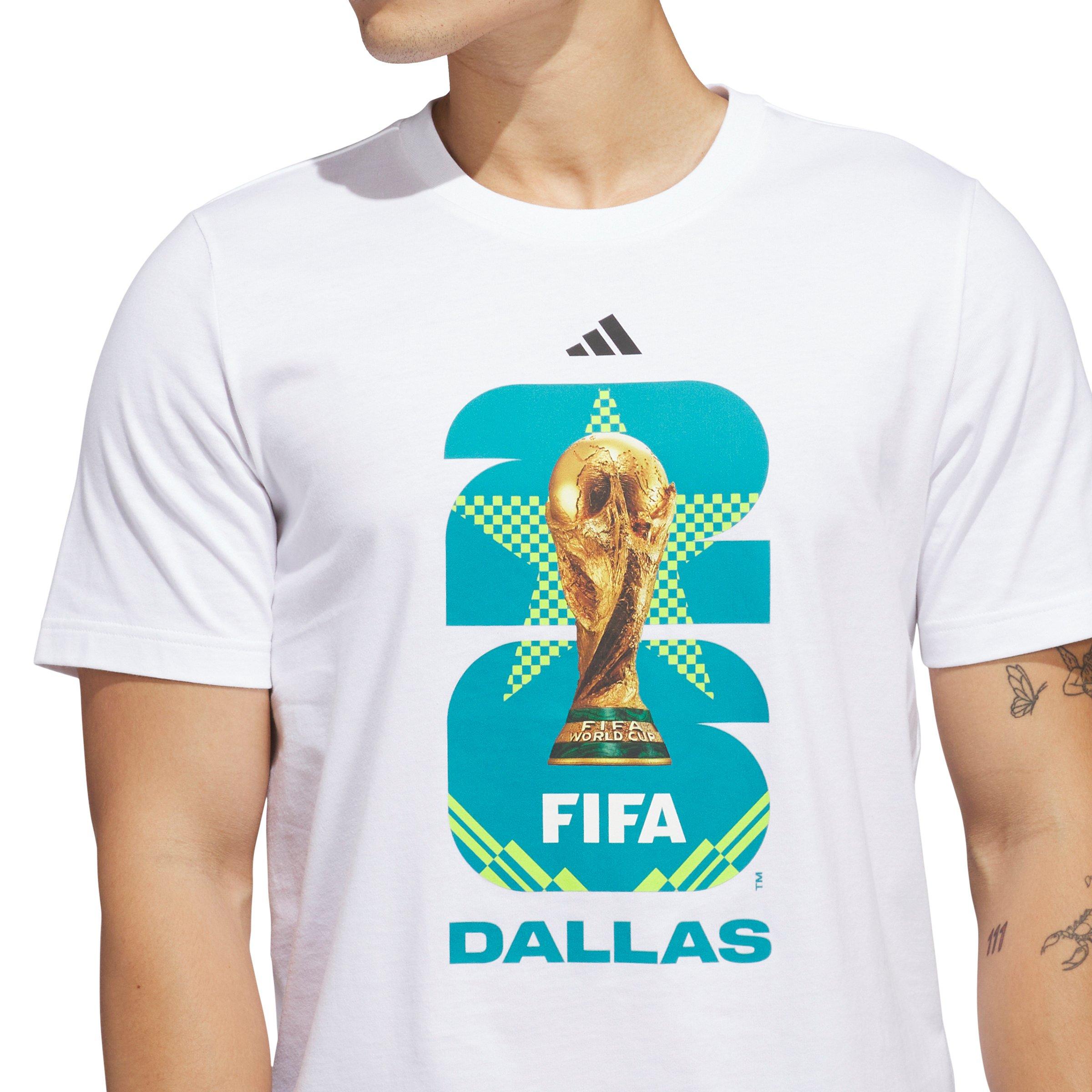 adidas Men's FIFA World Cup 26&trade; Host City Dallas Graphic T-Shirt - White - WHITE Thumbnail View 4