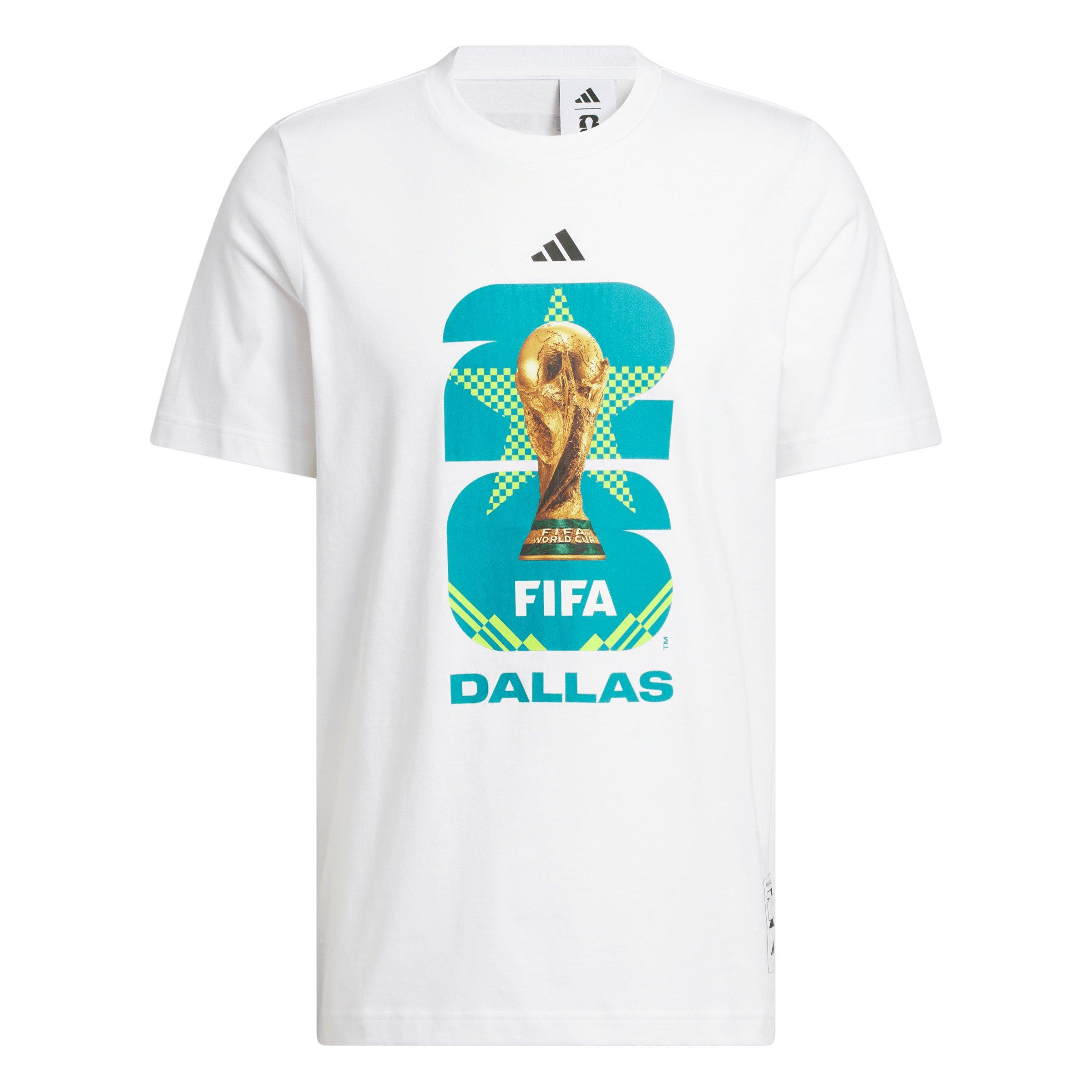 adidas Men's FIFA World Cup 26&trade; Host City Dallas Graphic T-Shirt - White - WHITE Thumbnail View 6