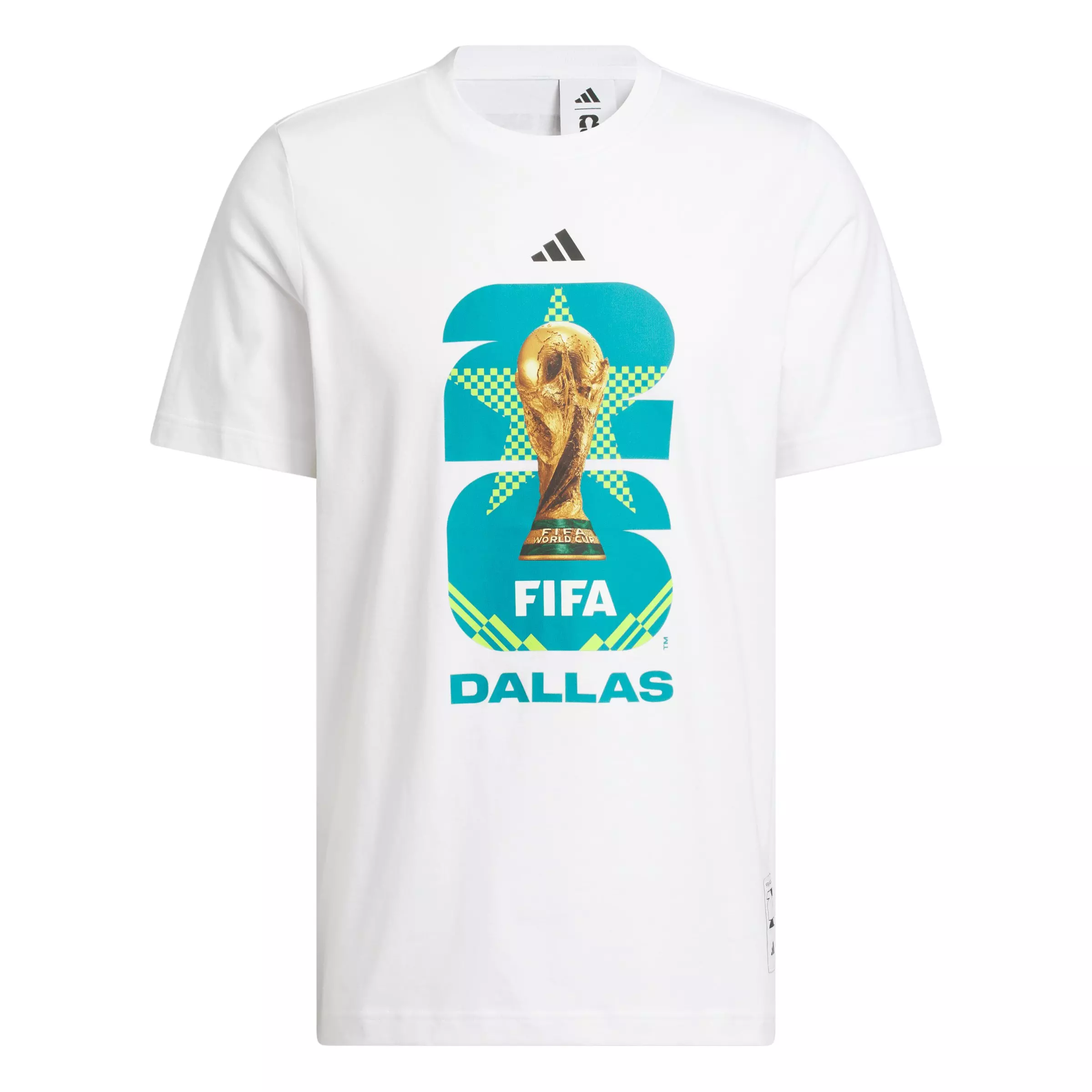 adidas Men's FIFA World Cup 26&trade; Host City Dallas Graphic T-Shirt - White - WHITE