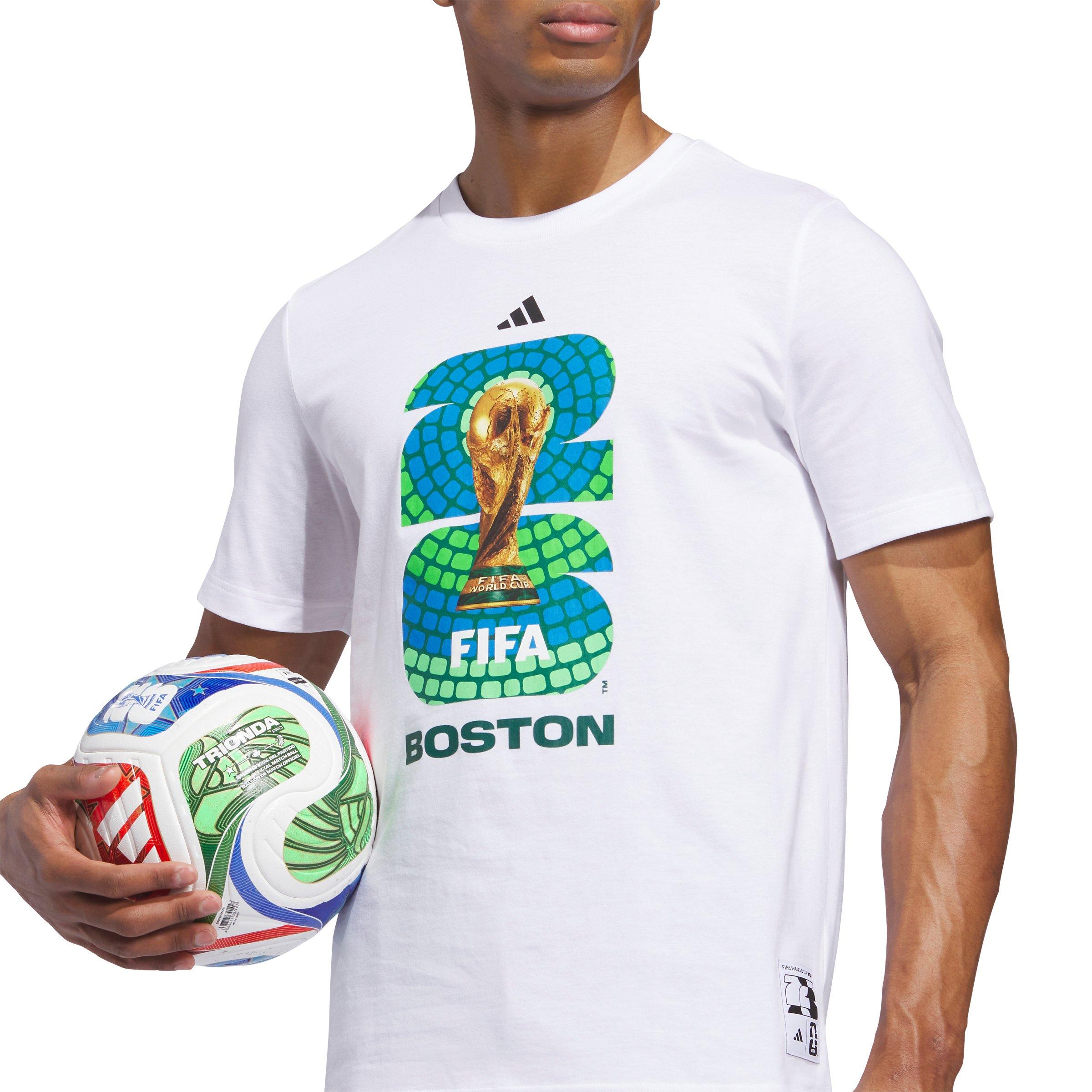 adidas Men's FIFA World Cup 26&trade; Host City Boston Graphic T-Shirt - White - WHITE Thumbnail View 3