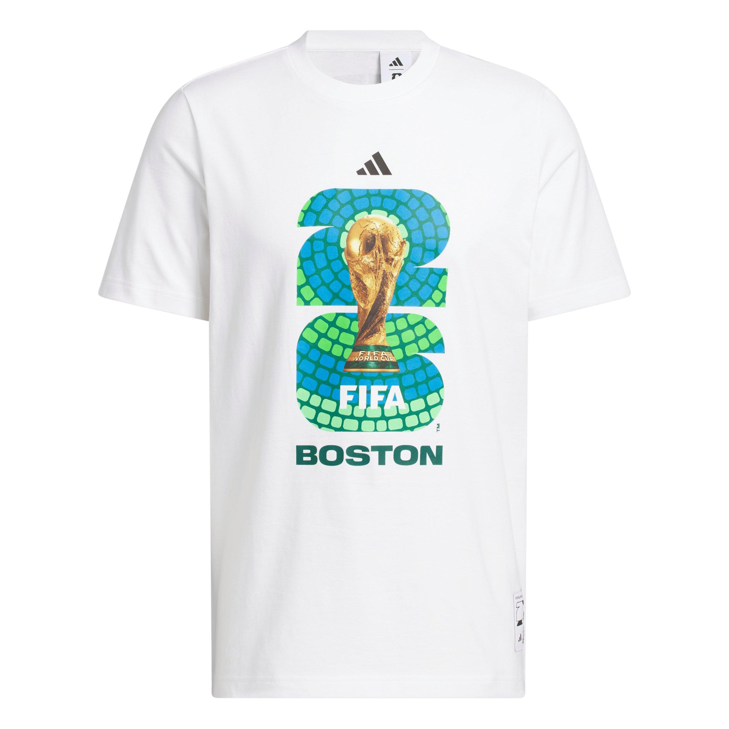 adidas Men's FIFA World Cup 26&trade; Host City Boston Graphic T-Shirt - White - WHITE Thumbnail View 6
