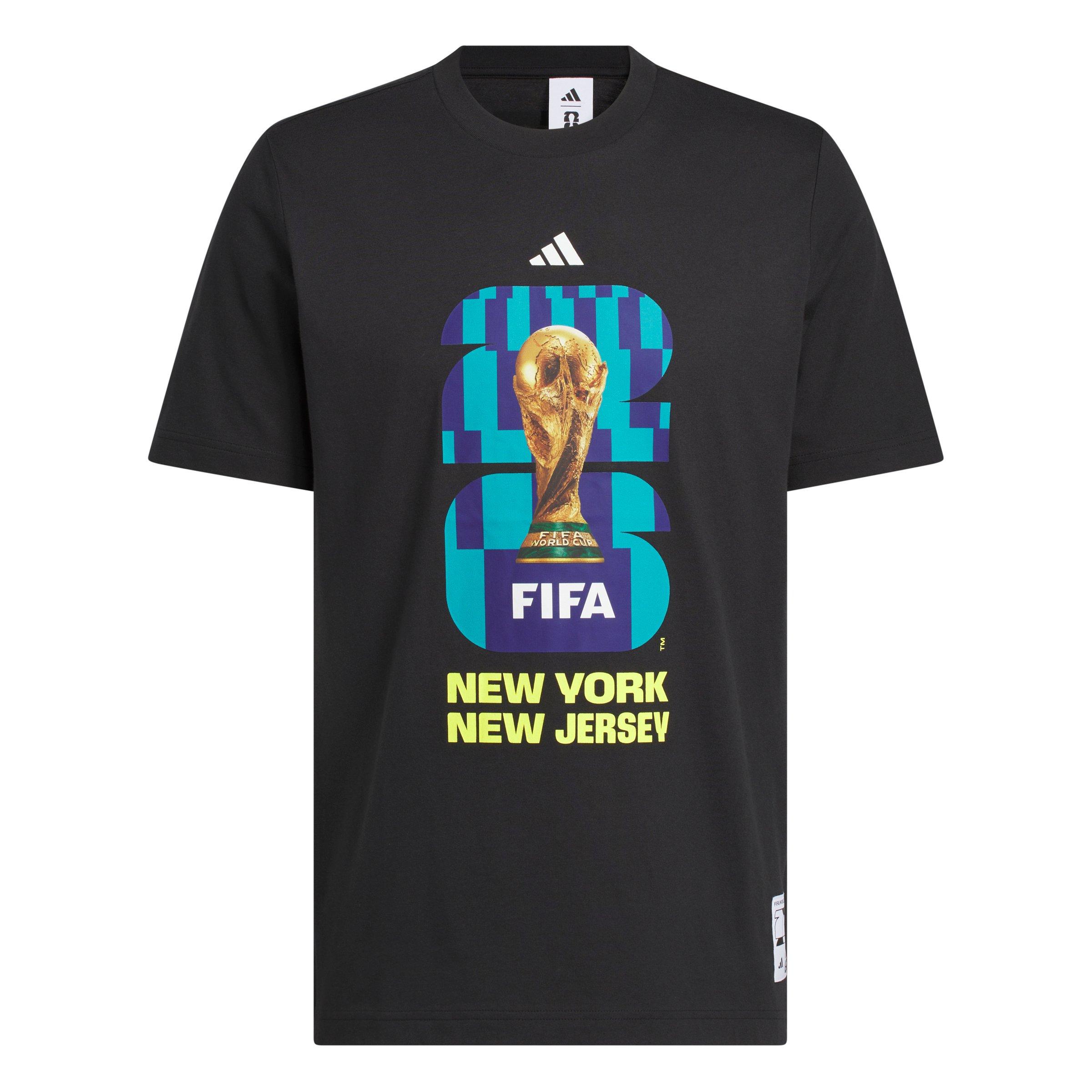 adidas Men's FIFA World Cup 26&trade; Host City New York New Jersey Graphic T-Shirt - Black - BLACK Thumbnail View 6
