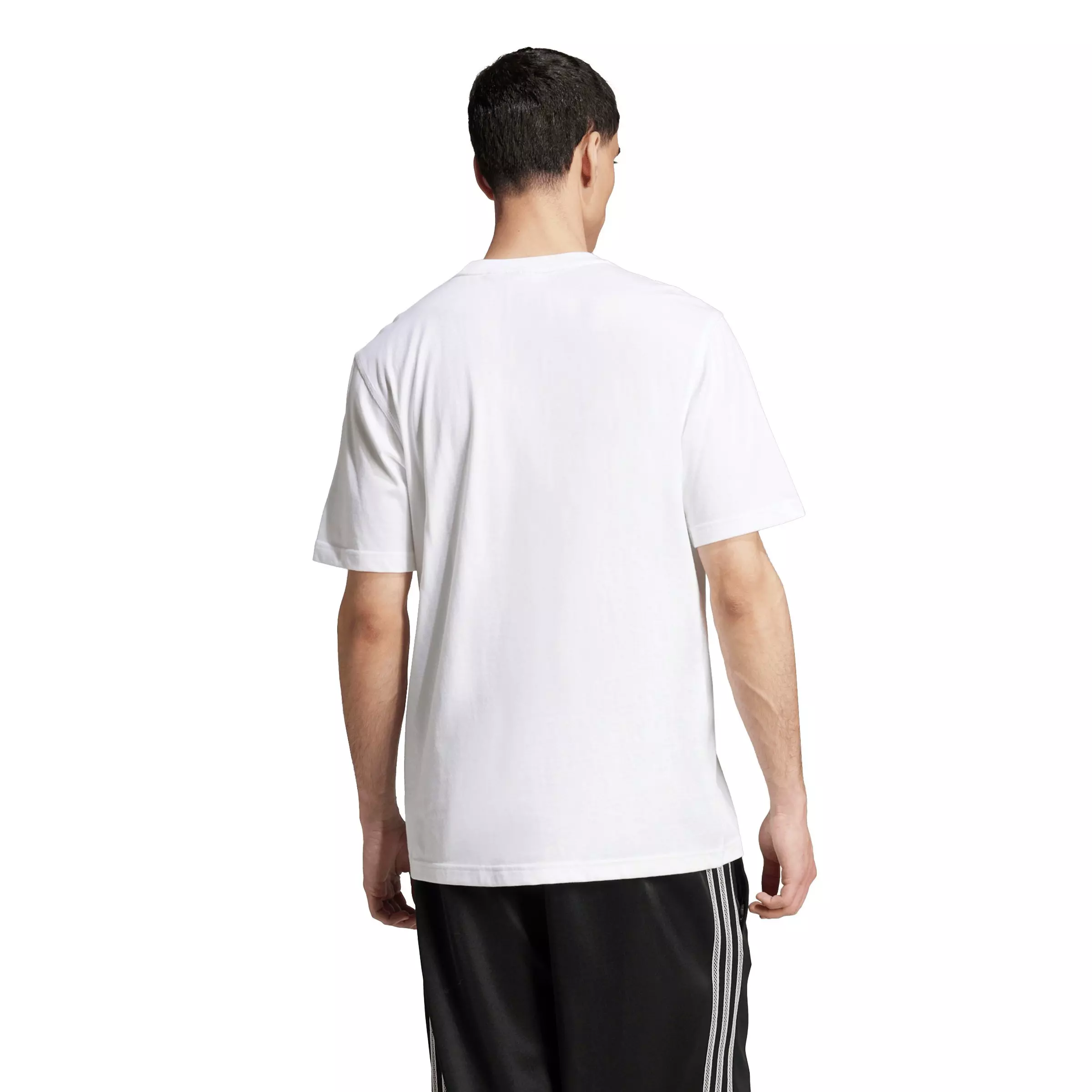 adidas Originals Men's Trefoil Essentials Tee - White - WHITE