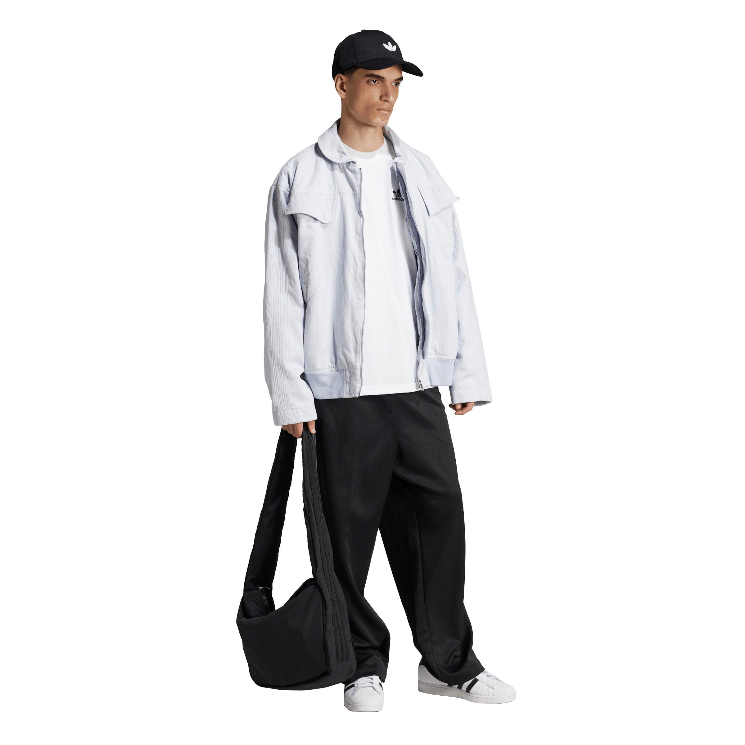 adidas Originals Men's Trefoil Essentials Tee - White - WHITE Thumbnail View 5