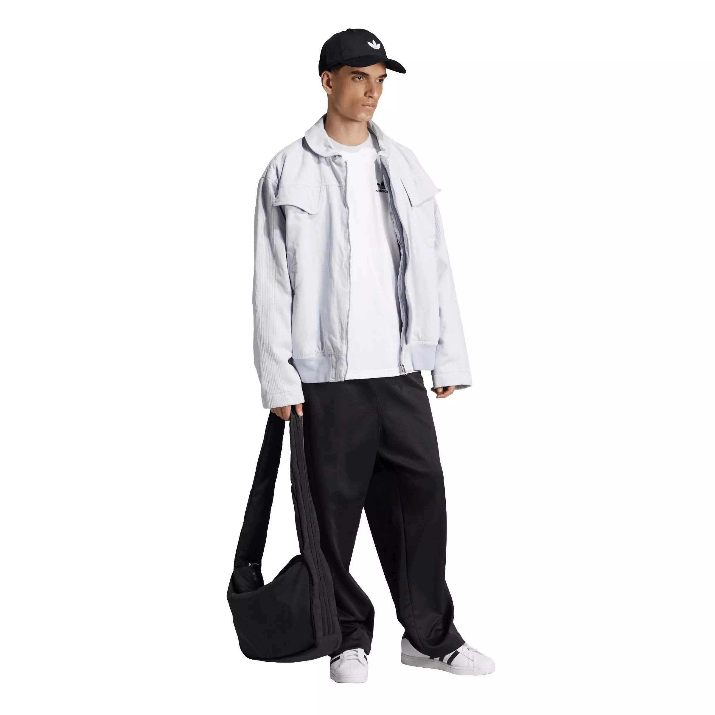 adidas Originals Men's Trefoil Essentials Tee - White - WHITE