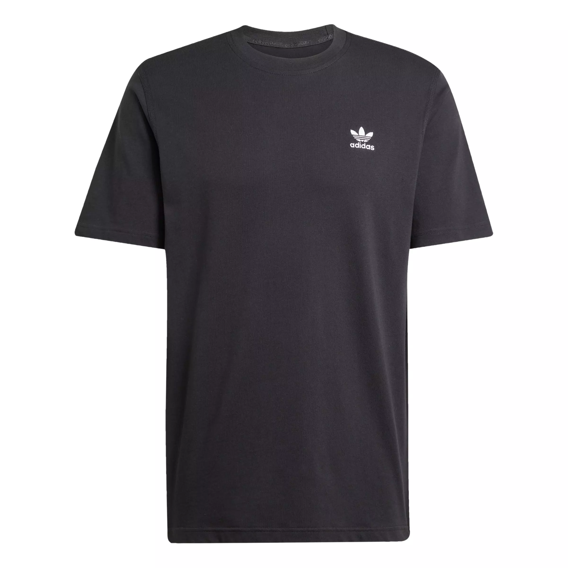 adidas Originals Men's Trefoil Essentials Tee - Black - BLACK