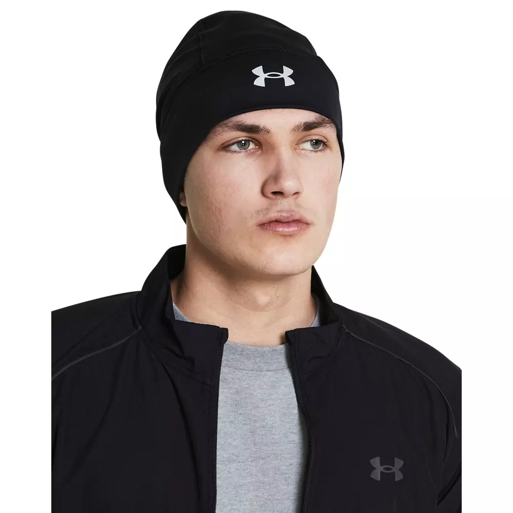 Under Armour Velociti Storm Beanie-Black - BLACK