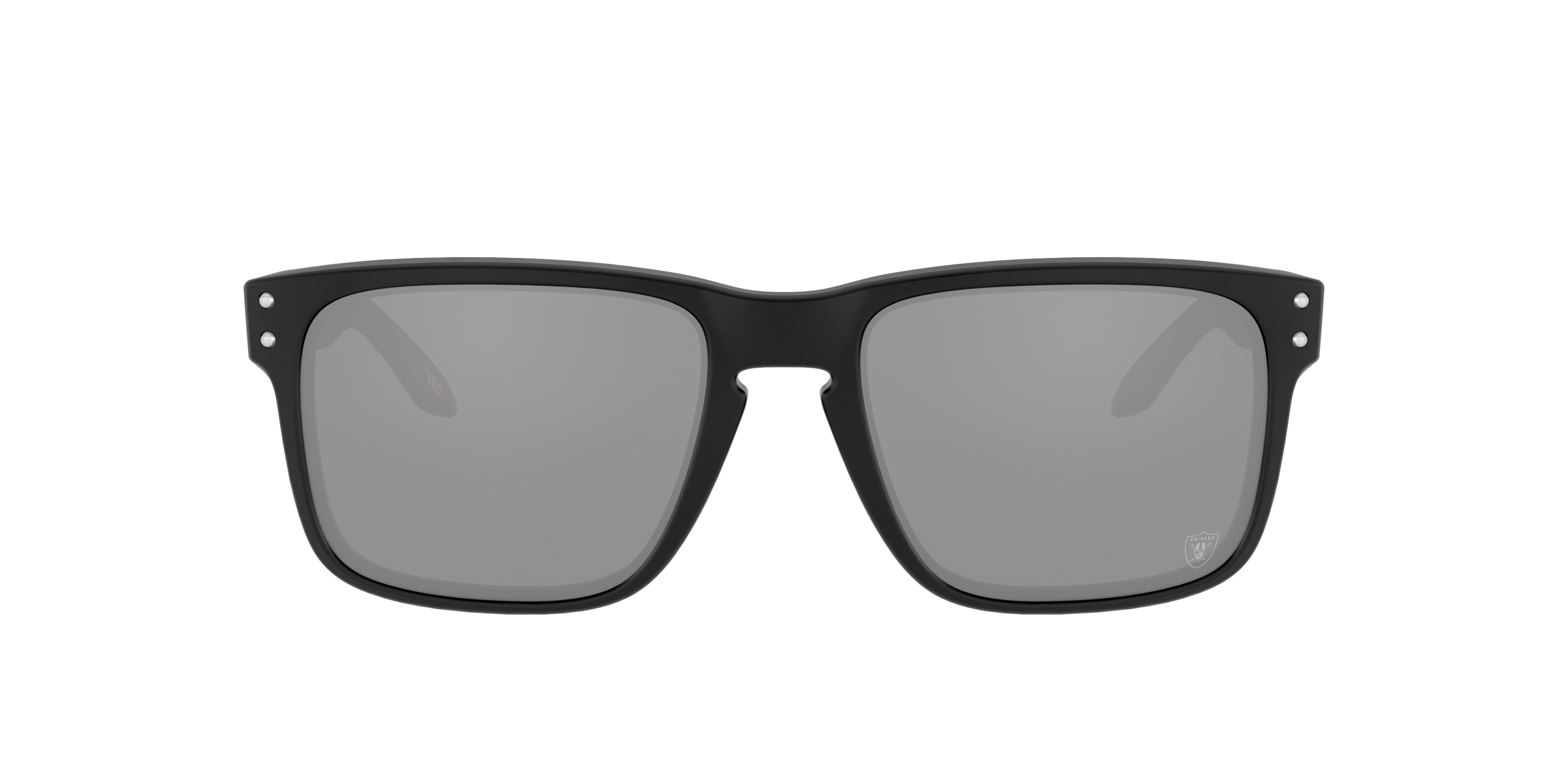 Oakley Las Vegas Raiders Holbrook Sunglasses - MATTE BLACK Thumbnail View 2